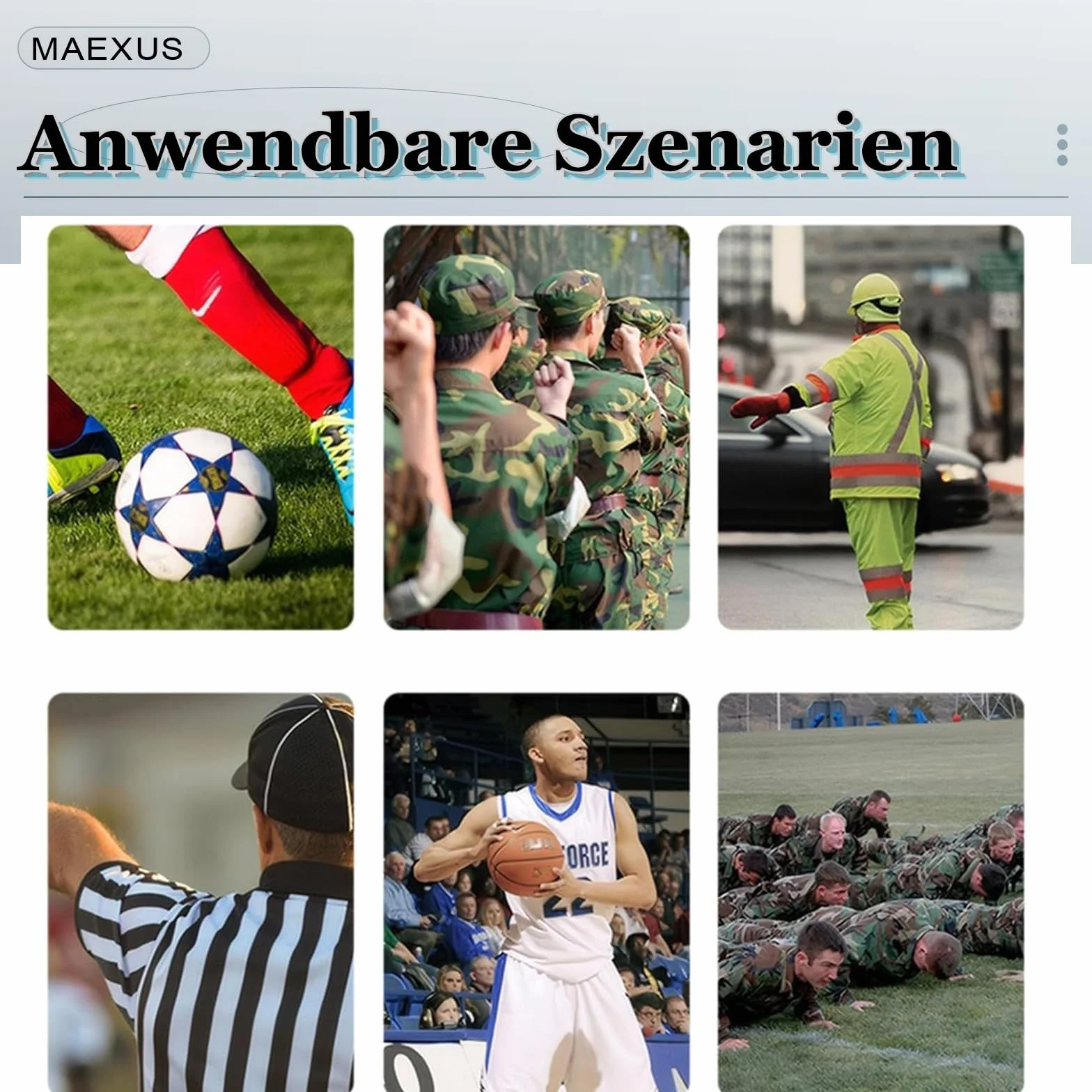 MAEXUS Gwizdek sygnalizacyjny, 18 sztuk, gwizdek awaryjny, gwizdek głośny, gwizdek ręczny, na lekcje uprawiania sportu, gwizdek awaryjny na wędrówki
