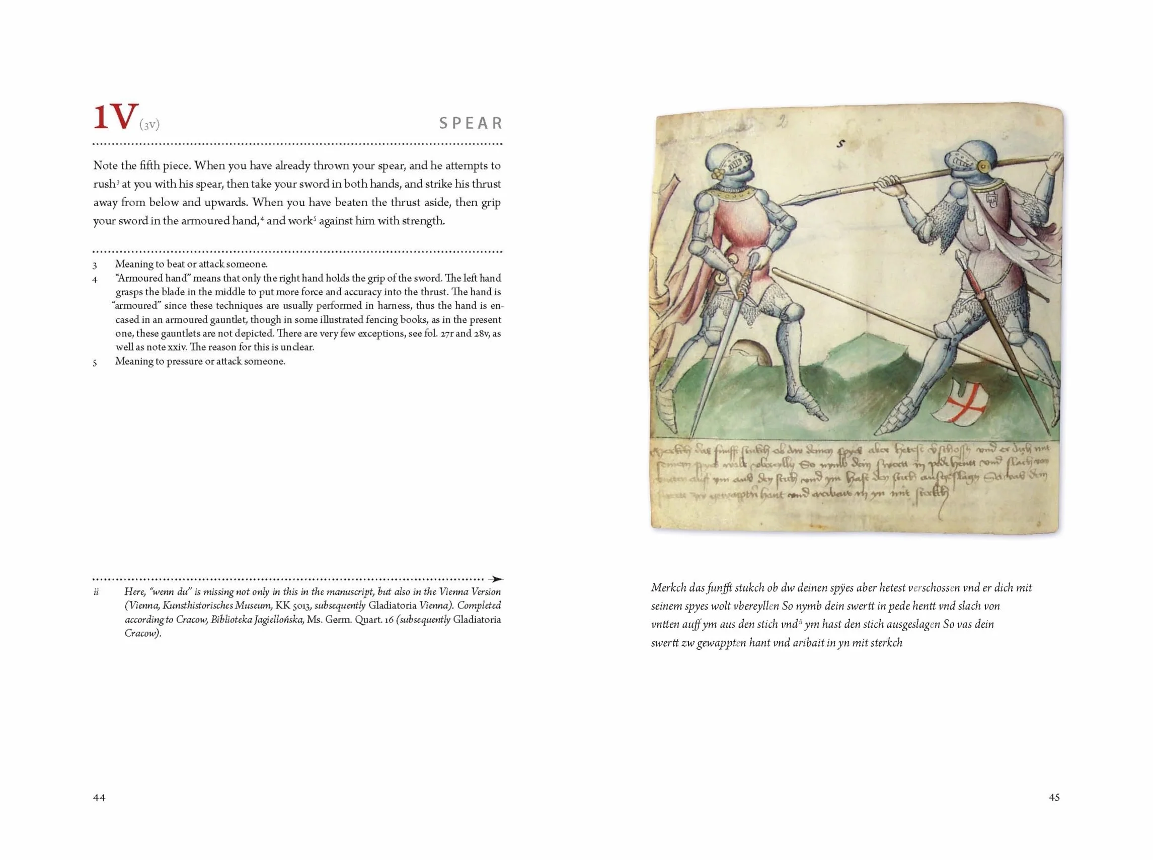 Medieval Armoured Combat: The 1450 Fencing Manuscript from New Haven