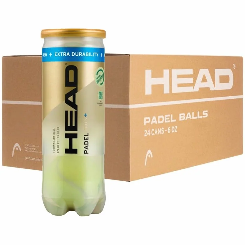 Head Padel Pro S + karton z 24 rurkami, 3 kulki