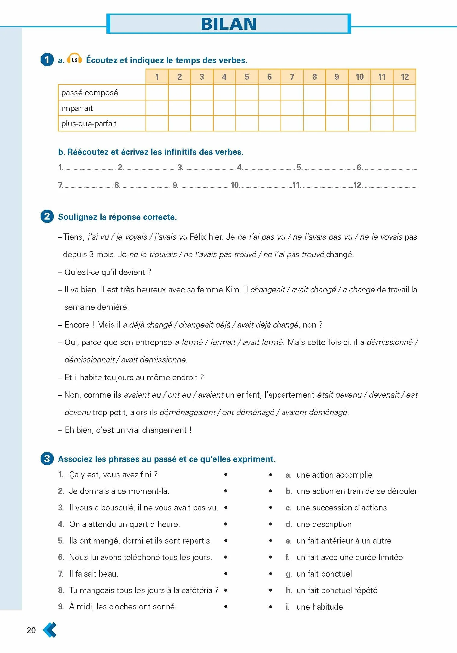 En Contexte - Exercices de grammaire (B1): Vol. 1
