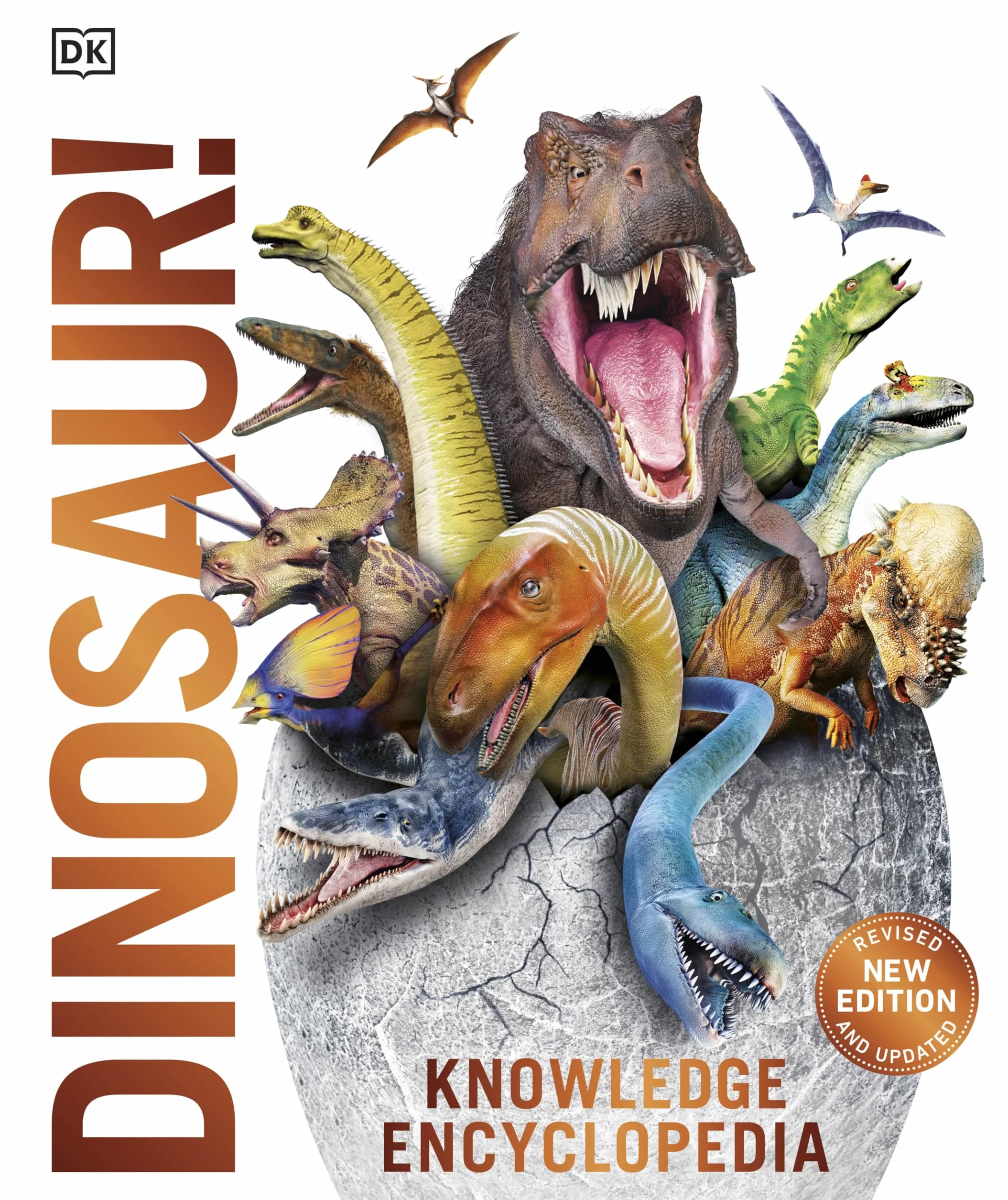 Knowledge Encyclopedia Dinosaur!: Over 60 Prehistoric Creatures as You've Never Seen Them Before (Knowledge Encyclopedias)