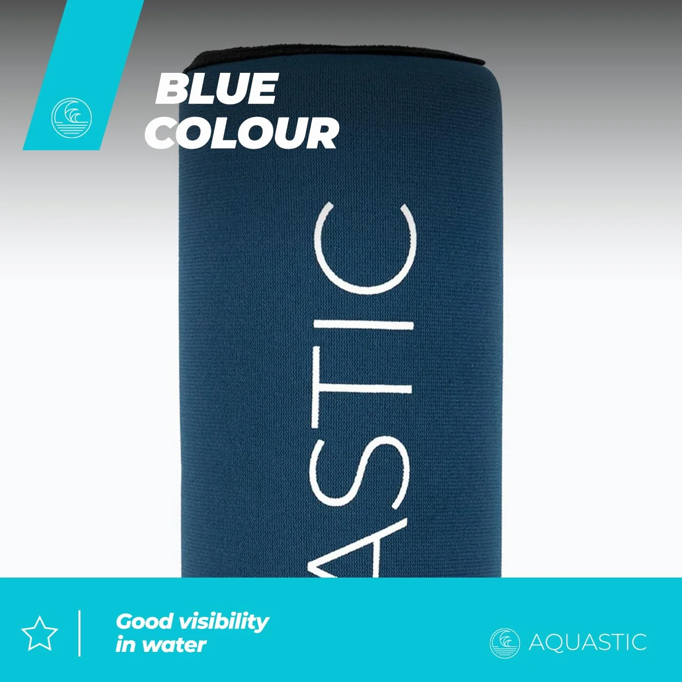 AQUASTIC Boja SUP zapobiegająca utonięciu do trzpienia 25 mm neopren NBR AQS-SFS
