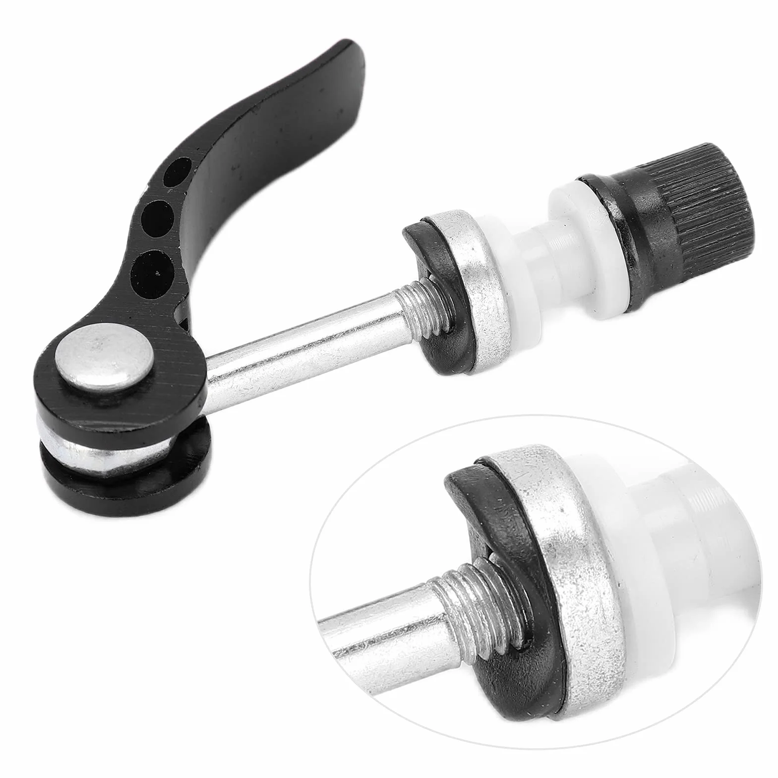 Zacisk Sztycy Rowerowej, 5 Szt. Zaciski Sztycy ze Stopu Aluminium Quick Release Zacisk do Rur Rowerowych Ostre Koło do Rowerów Szosowych MTB