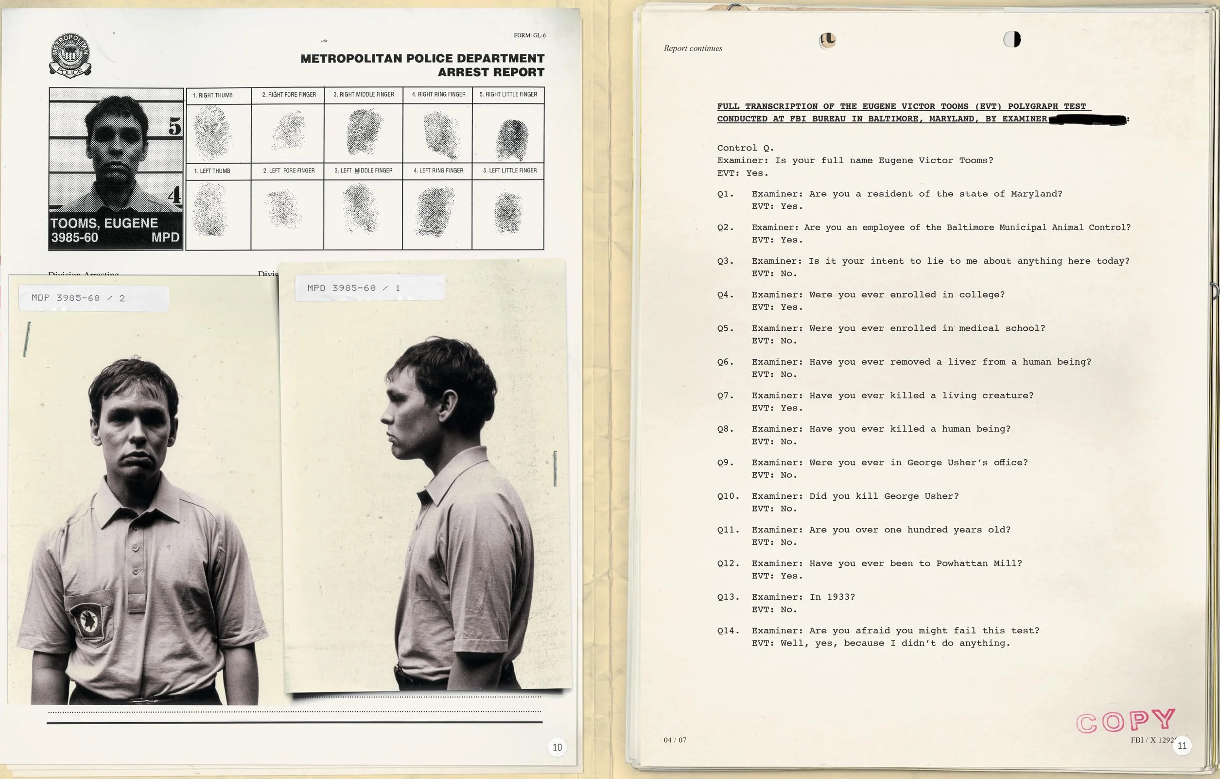 The X-Files: the official archives: Cryptids, Biological Anomalies, and Parapsychic Phenomena