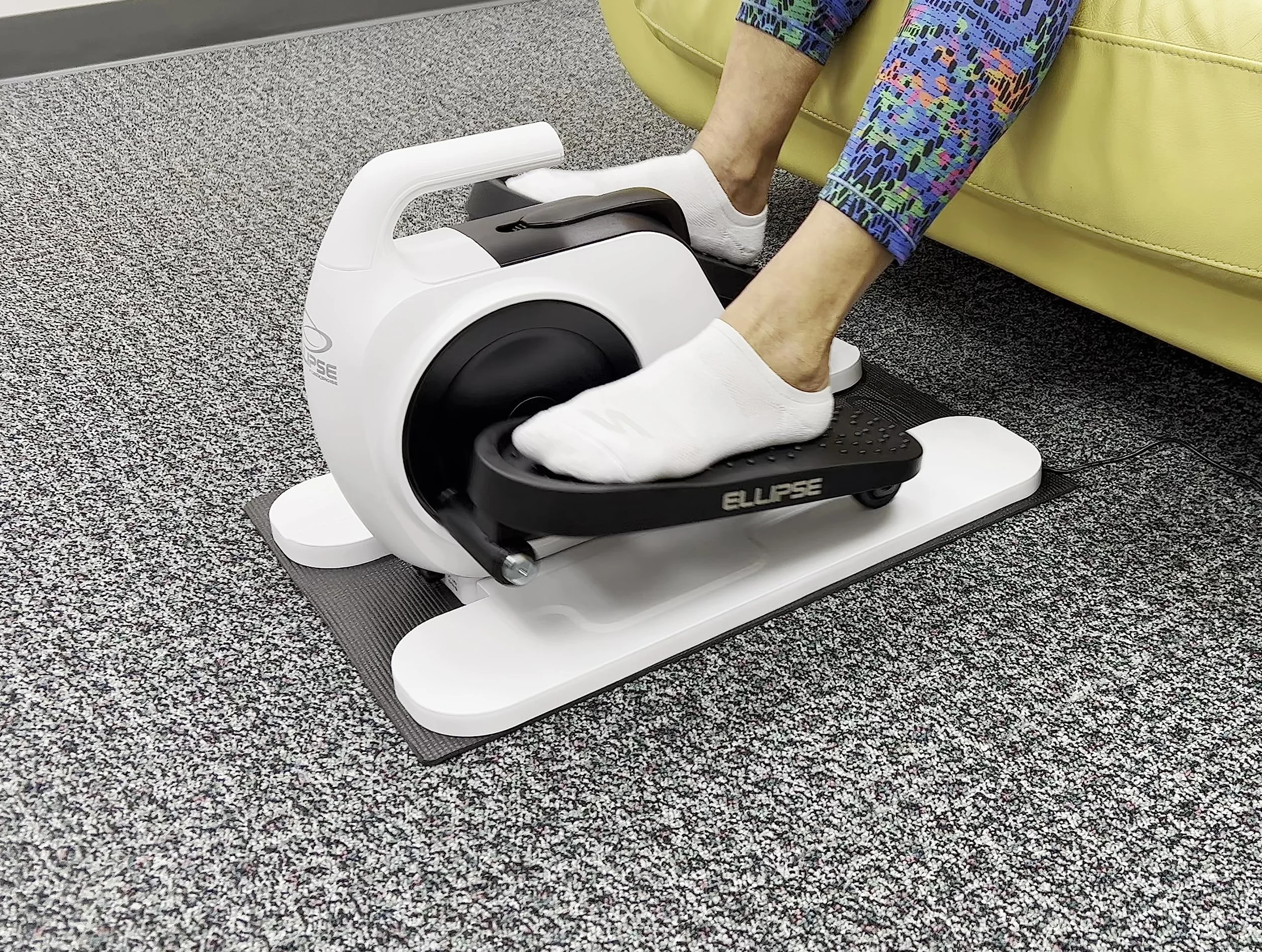 MYBO TV Ellipse Motorowy rower eliptyczny czarny