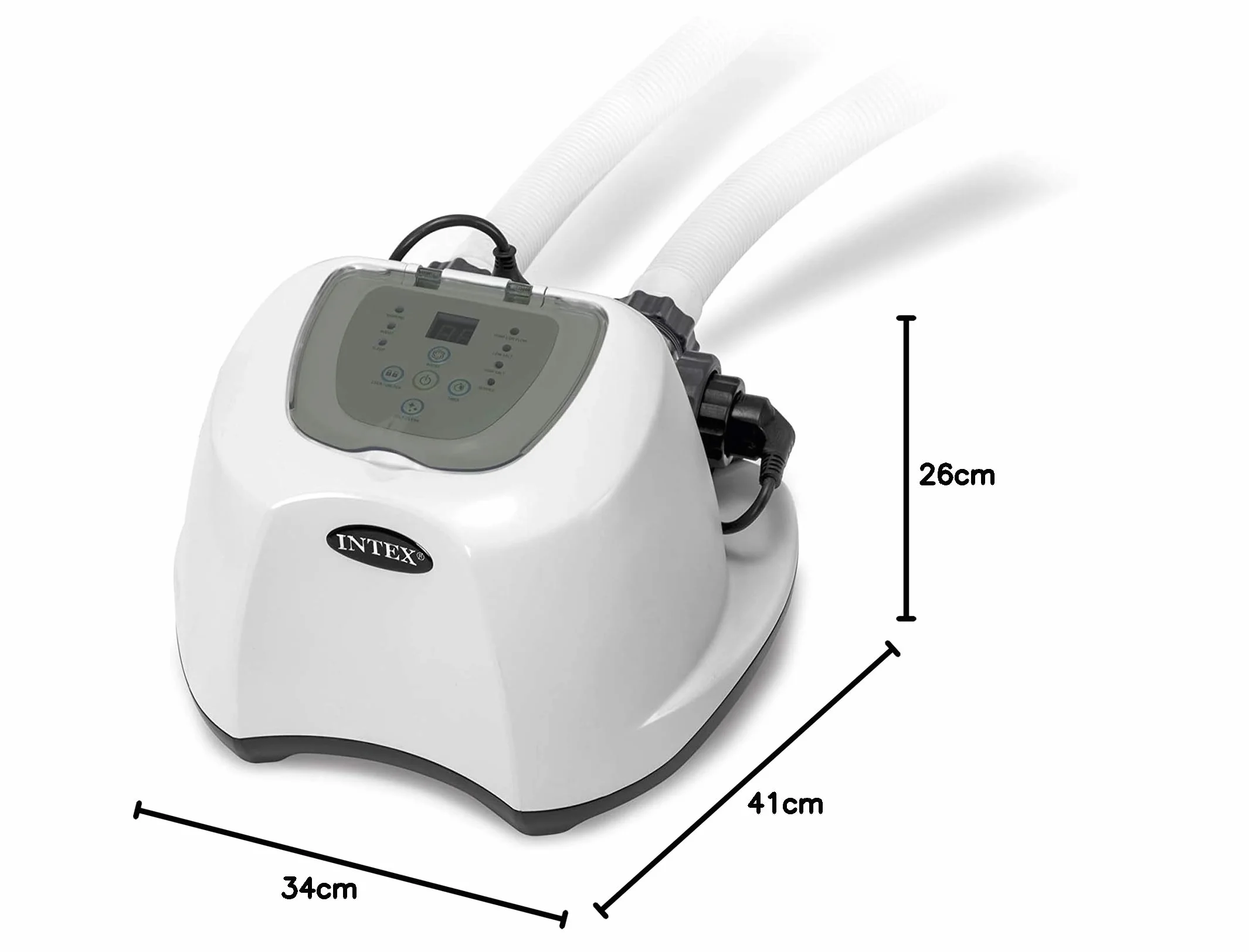 Intex Krystal Clear System Słonej Wody, 120 V, Wielokolorowy, 41 x 34 x 26 cm