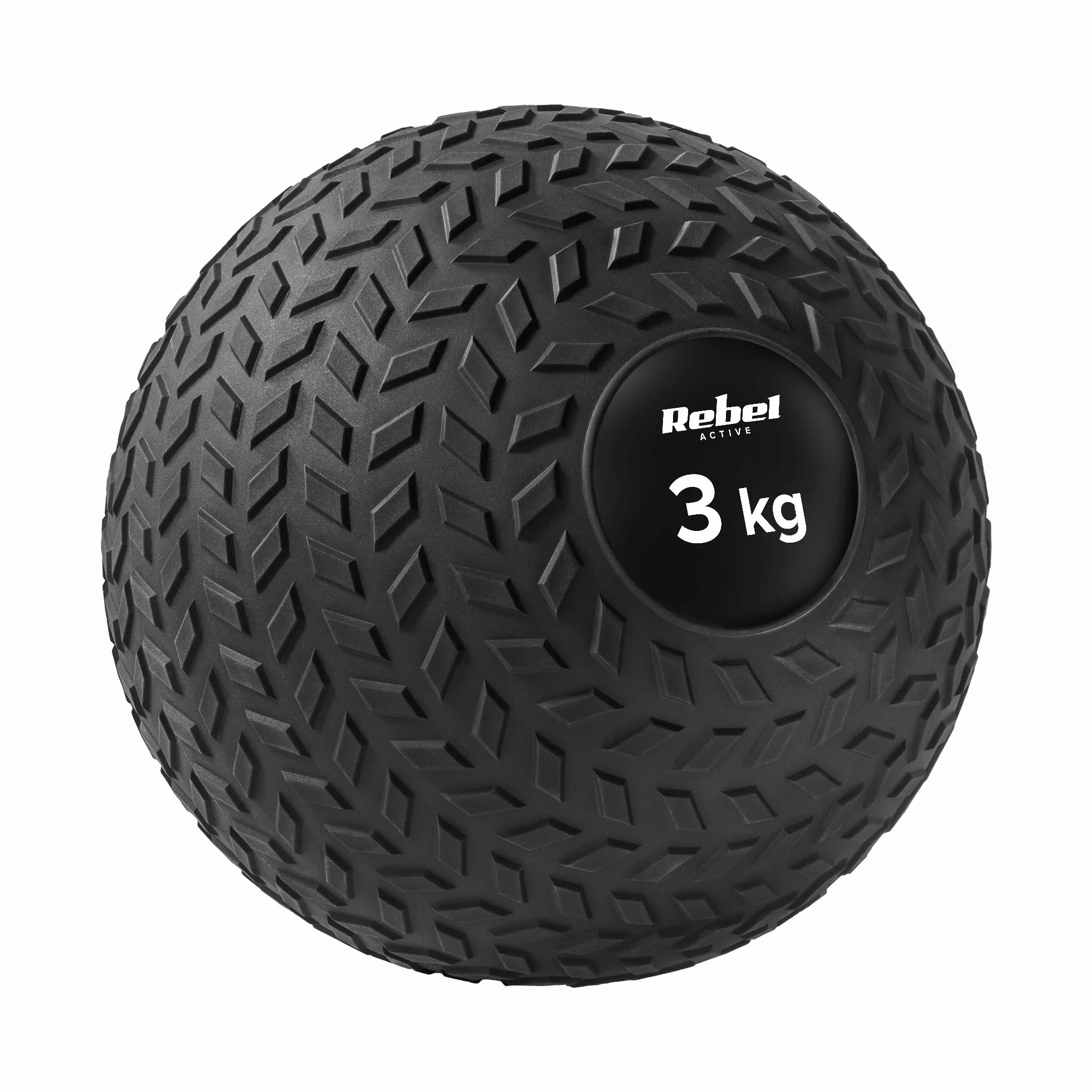 Rebel Piłka Lekarska Slam Ball 23cm 3kg Rehabilitacyjna