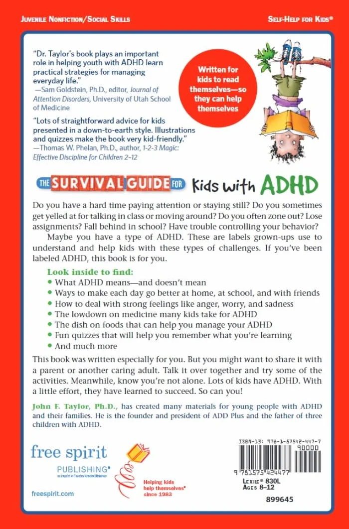 The Survival Guide for Kids with ADHD