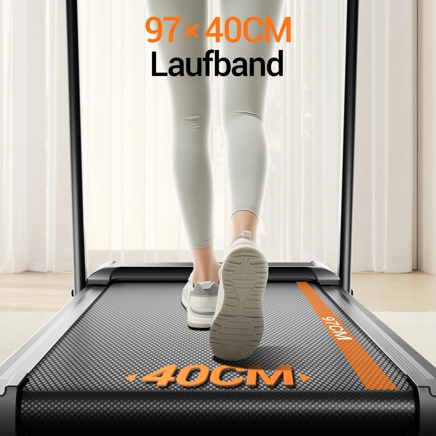 Cursor bieżnia do domu z nachyleniem 15%, 12 km/h, bieżnia Treadmill do domu z uchwytem, maksymalne obciążenie 136 kg
