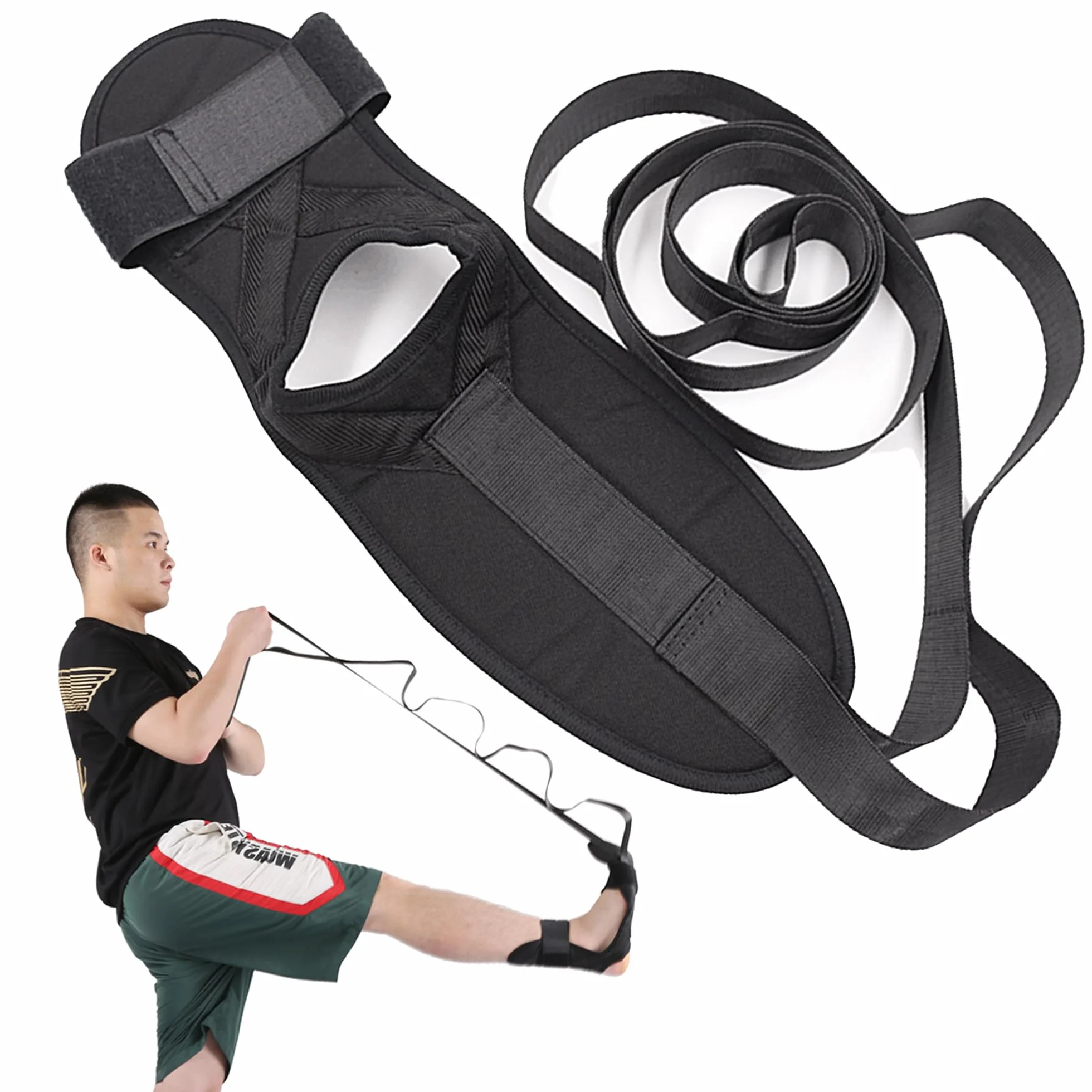 Pas do rozciągania nóg do szpagatu trening sztuk walki balet joga