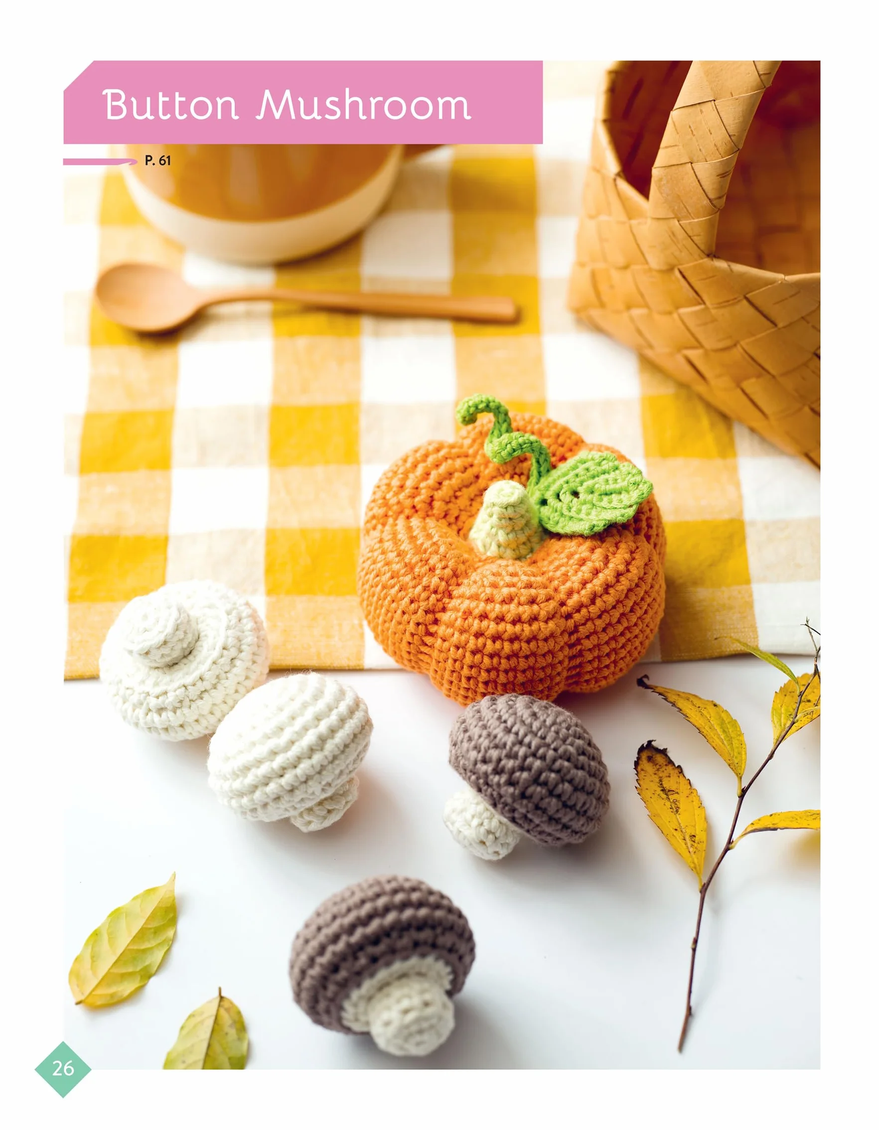 Adorable Fruits & Vegetables to Crochet: Delicious Decorations for Your Table