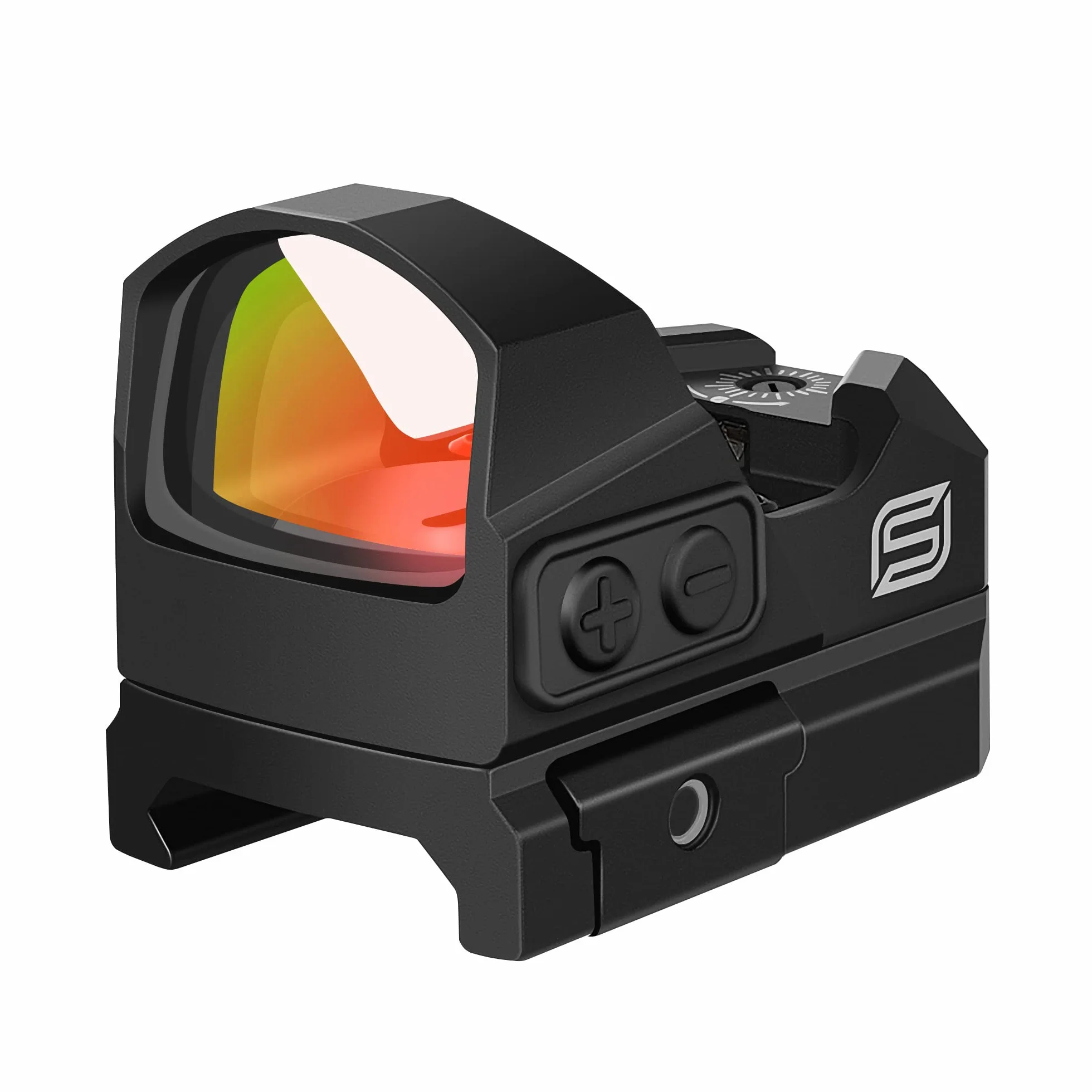 SPINA OPTICS Celownik kolimatorowy LH-24 Tactical 1x24x17 widok czerwona kropka red dot 3MOA luneta optyczna do Airsoft