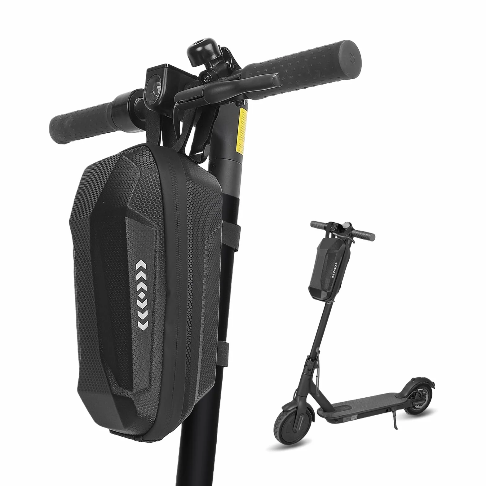 flintronic Torba na skuter, torba na kierownicę 3 l, wodoszczelna, przednia kieszeń na skuter elektryczny Xiaomi MI Mijia M365 Pro Segway Ninebot E ES1/2/3/4, Stil-B