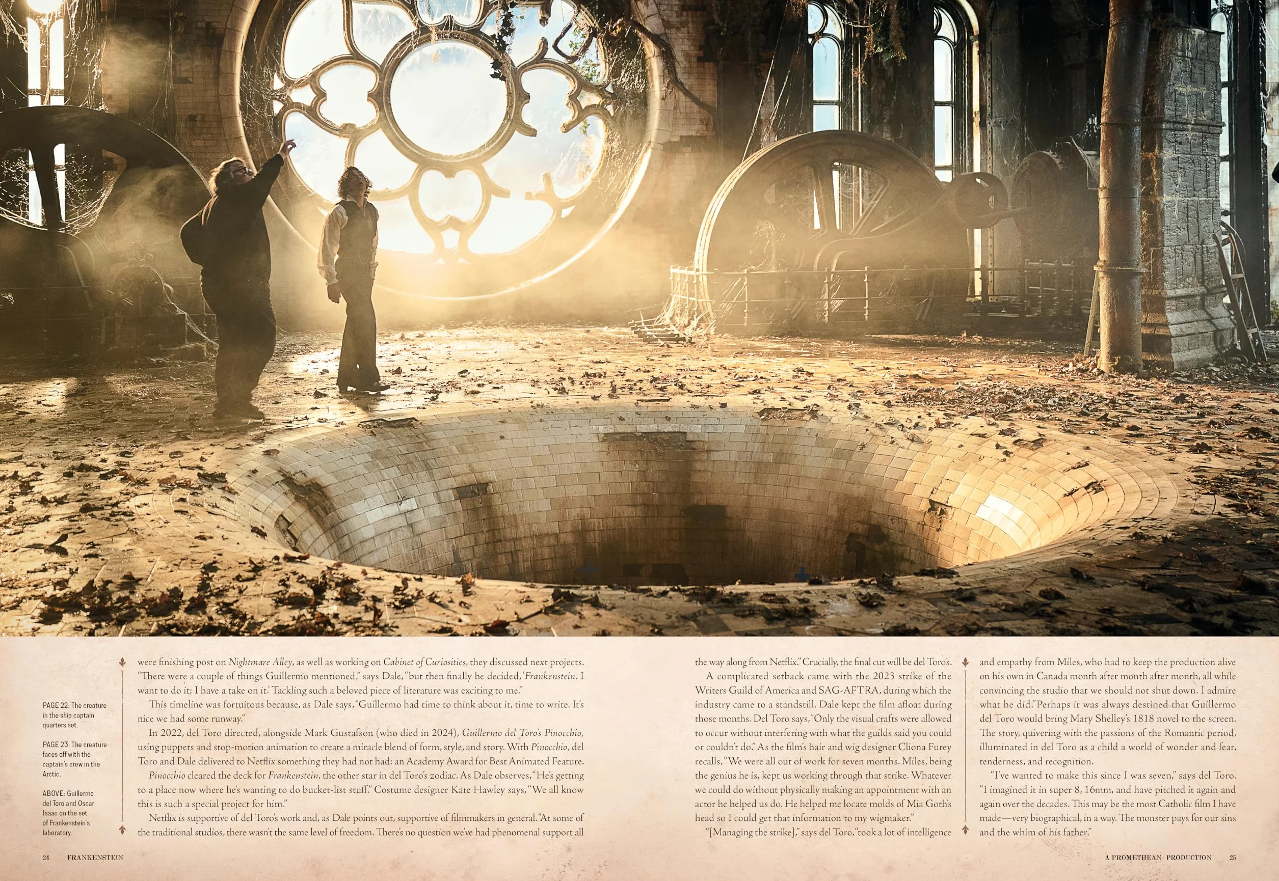 Frankenstein: Written and Directed by Guillermo del Toro