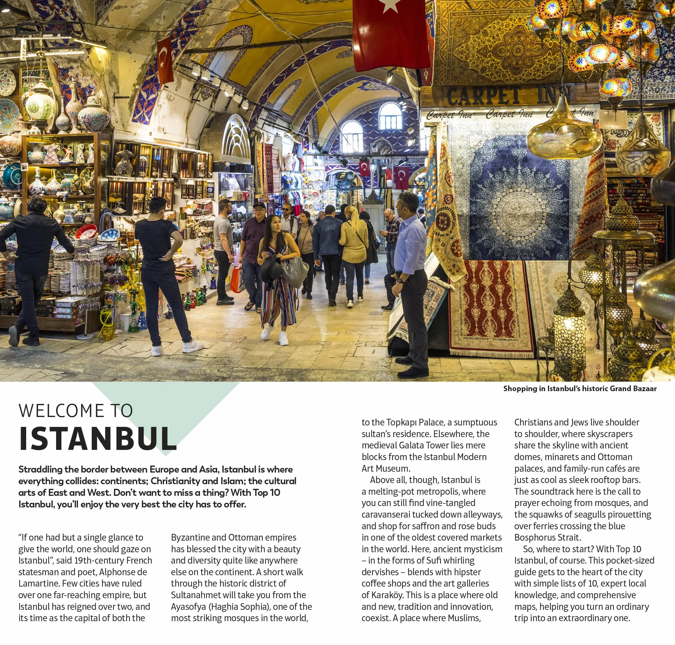 DK Top 10 Istanbul: Top 10 lists for your perfect trip, plus an all-weather folded map