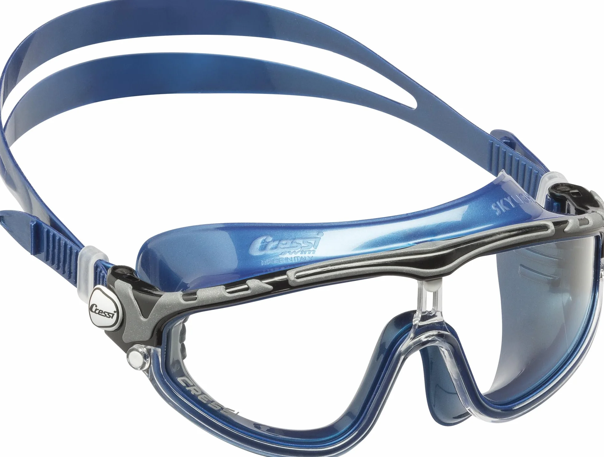 Cressi Skylight Goggle Okulary Do Pływania Niebieski Nery Czarny One Size