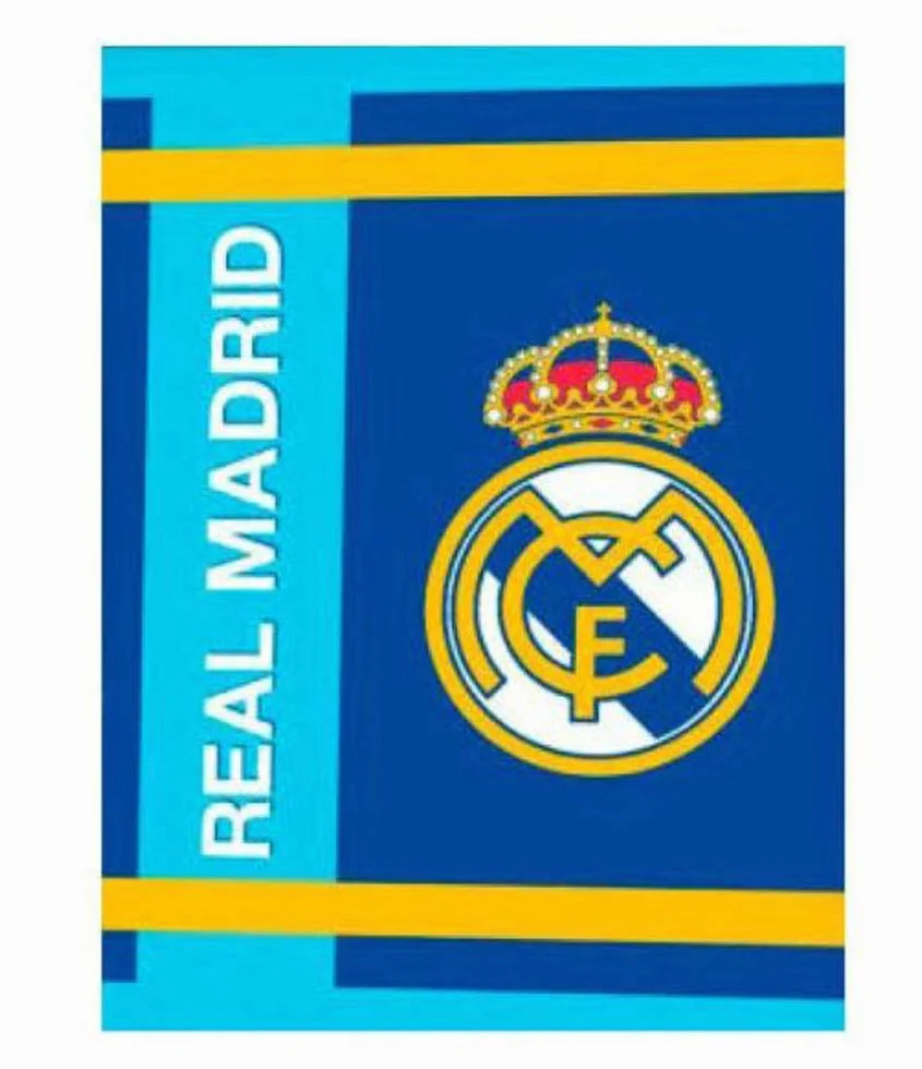 Real Madrid Koc premium Coralina, 250 g (100-296), wielokolorowy, 130 x 160 cm