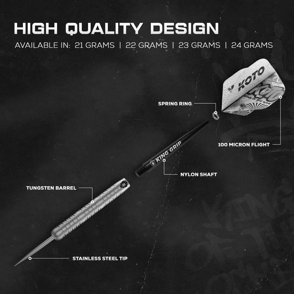 KOTO Knight Natural 80% Tungsten Darts