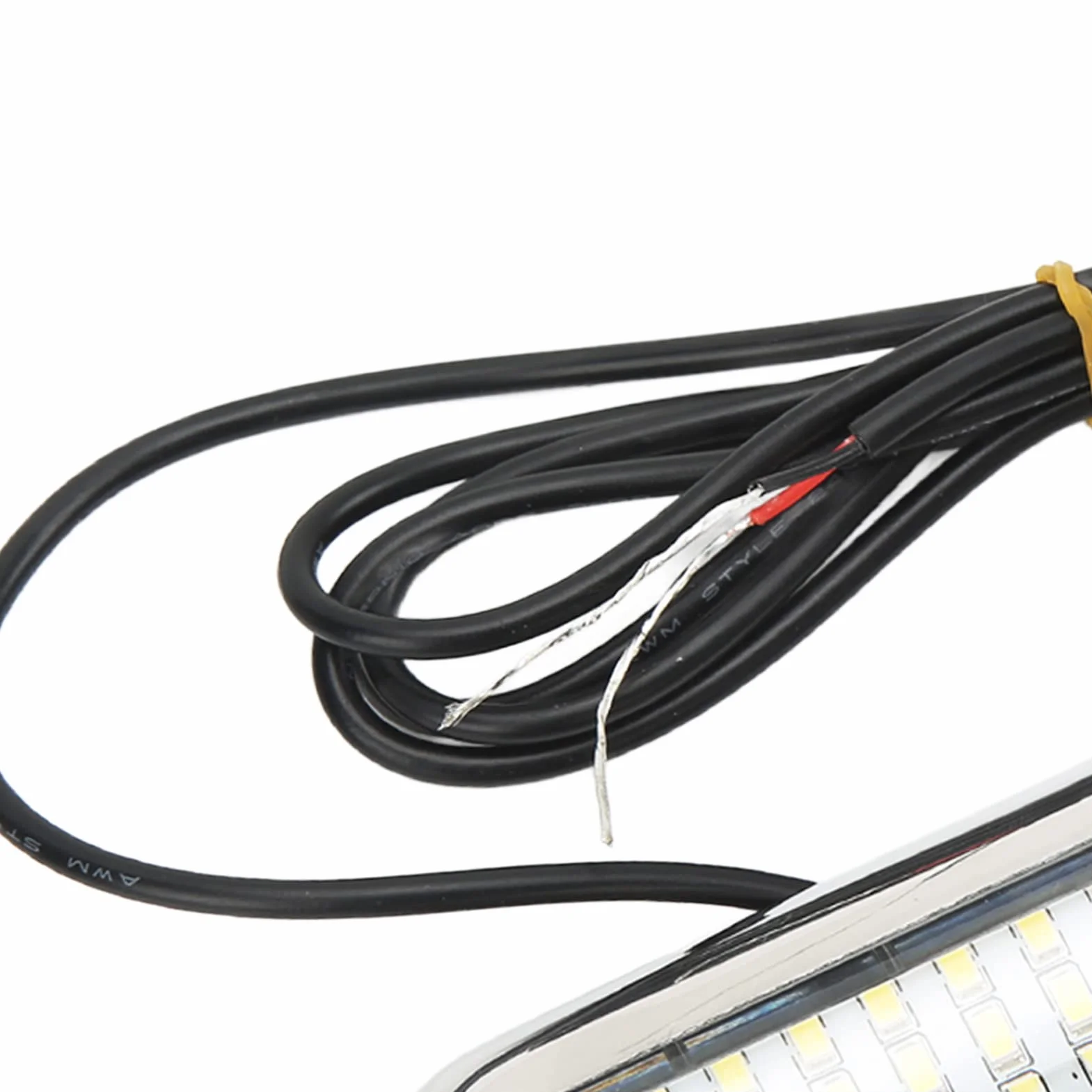 42 Diody LED Morskie Diody LED ze Stali Nierdzewnej z wodoodpornością IP68, do 1500 Lm, Szerokim Kątem 120 °, Podwodnym światłem łodzi od 10 do 30 V do Jachtu, łodzi (wihte light)