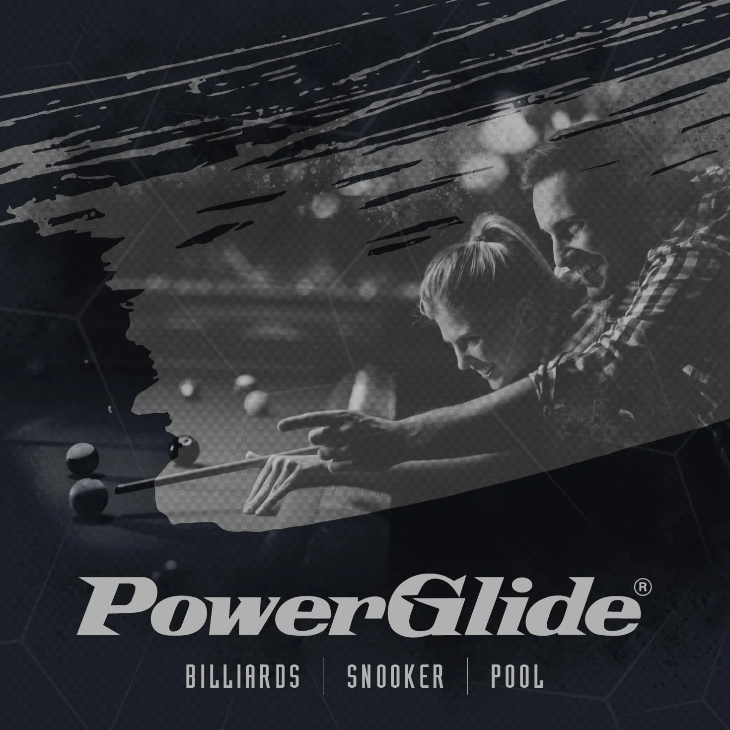 PowerGlide Teleskopowe przedłużenie kija do snookera 11 czarny