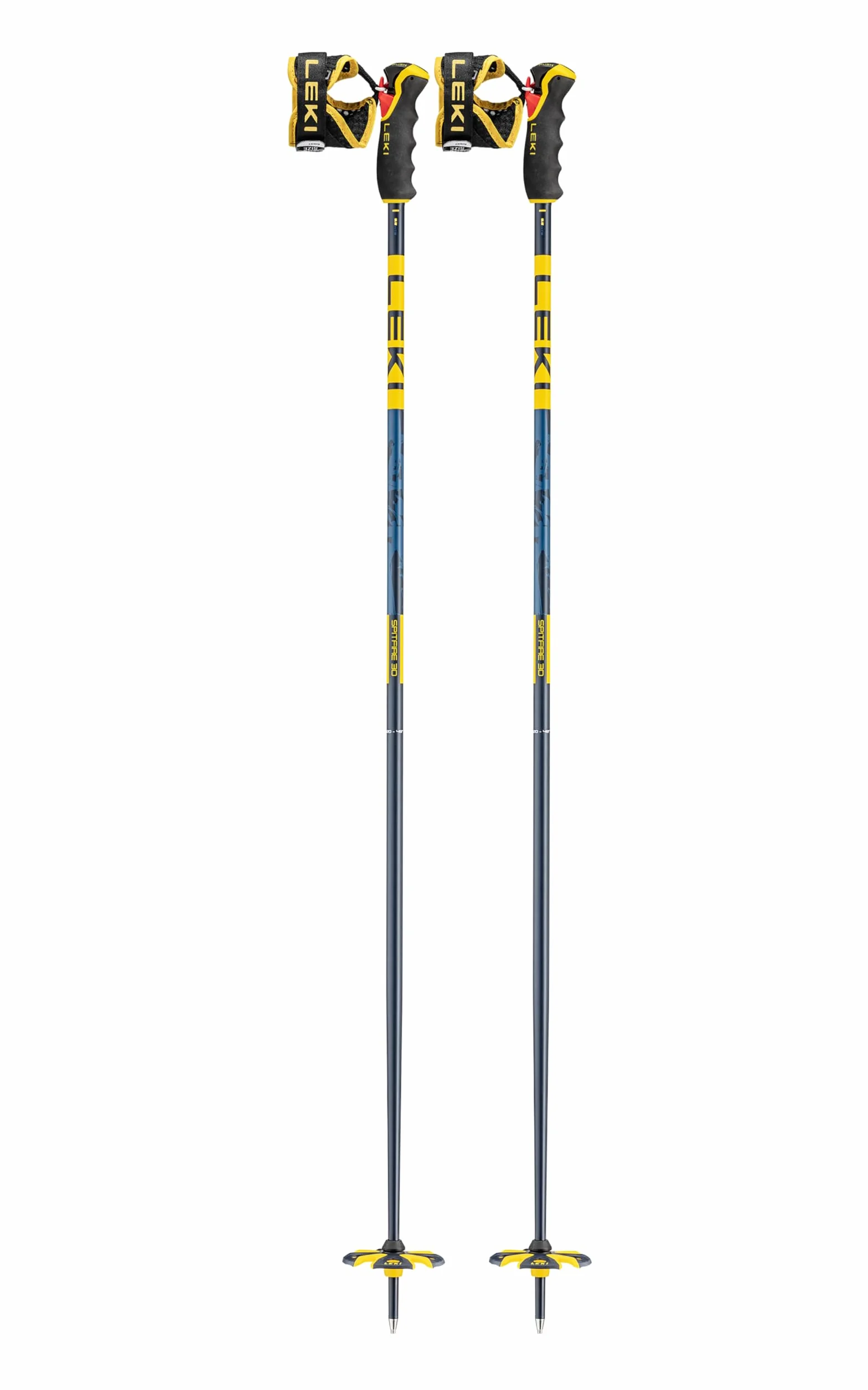 LEKI Spitfire 3D kijki narciarskie Freeride Trigger 3D 16 mm ciemnoniebieski pomarańczowy