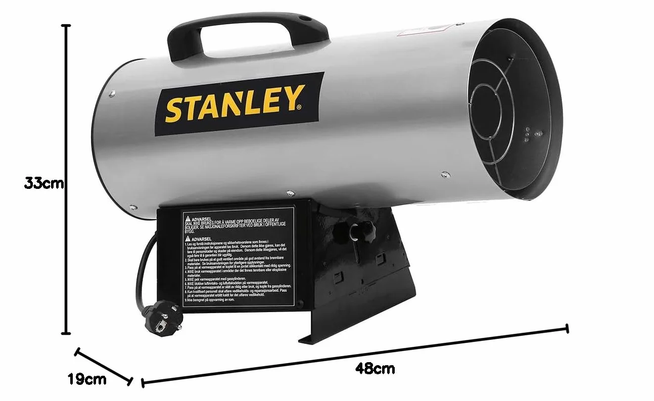 Stanley ST-60V-GFA-E ogrzewacz powietrza z butanem/propanem