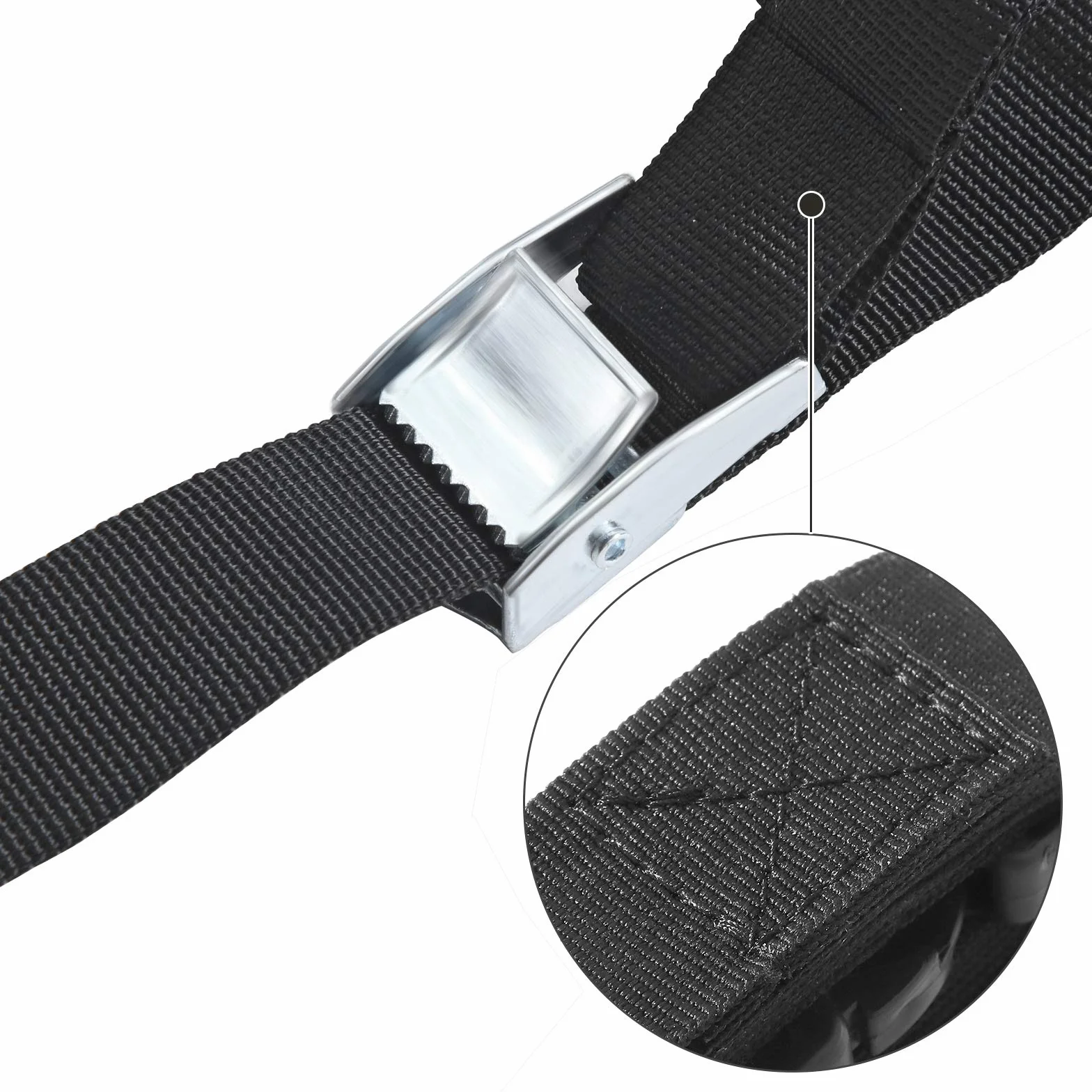 SONGMICS Zestaw kotwic do trampoliny, zestaw 4 sztuk, kotwice podłogowe, spiralne śledzie kotwiczne, 4 śledzie i 4 paski, kołki, akcesoria mocujące do huśtawki, srebrny i czarny SGN15INV1