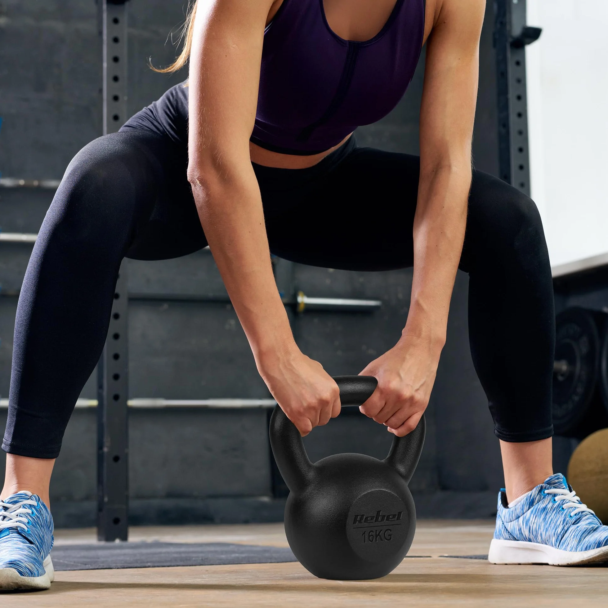 Rebel Kettlebell Żeliwny 8kg REBEL ACTIVE RBA-2323-08