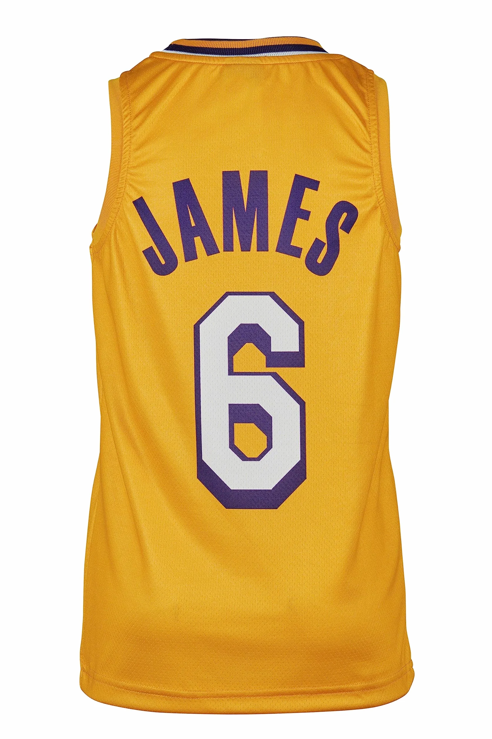 Lakers Lebron James dziecięca koszulka do koszykówki z szortami biały fioletowy czarny żółty 4-13 lat