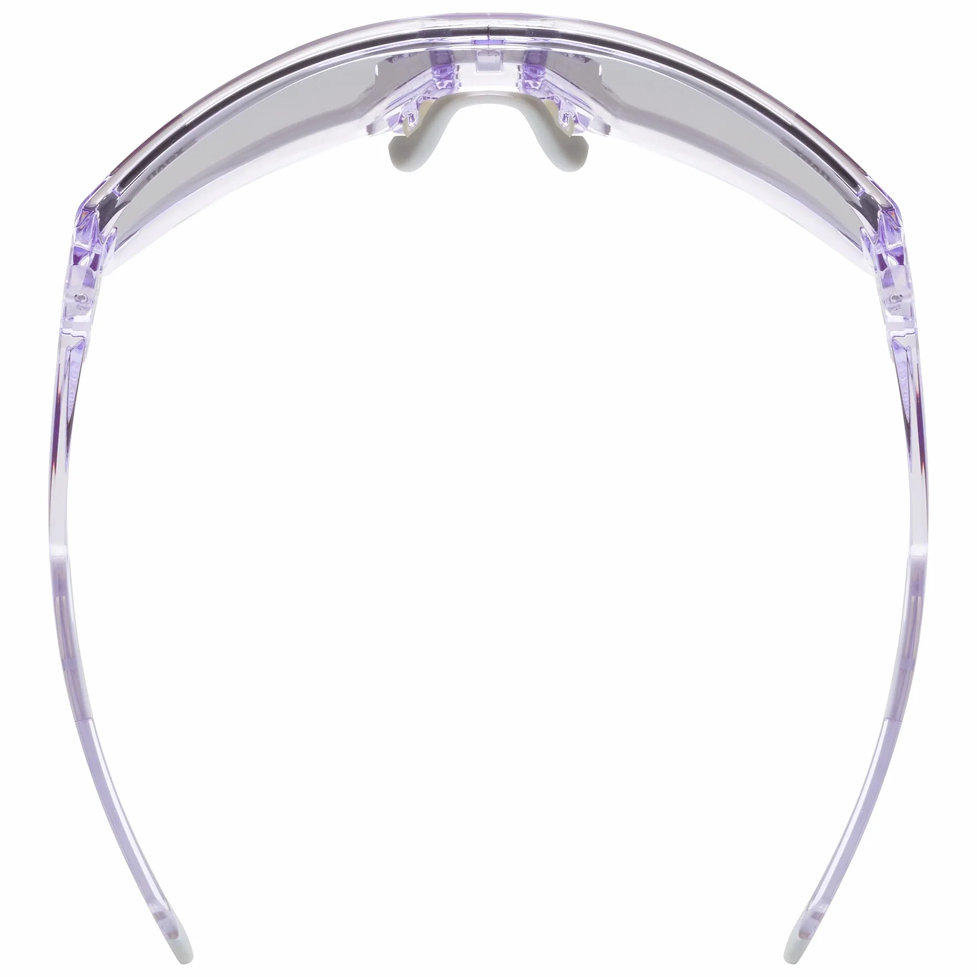 uvex Skyryse okulary sportowe transparent purple lavender mirror One Size