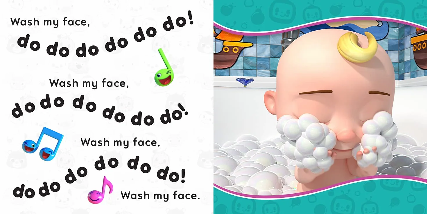 CoComelon Sing-Song: Bath Song: Enjoy bath time with this fun illustrated board book for children aged 1, 2, 3 and 4 years