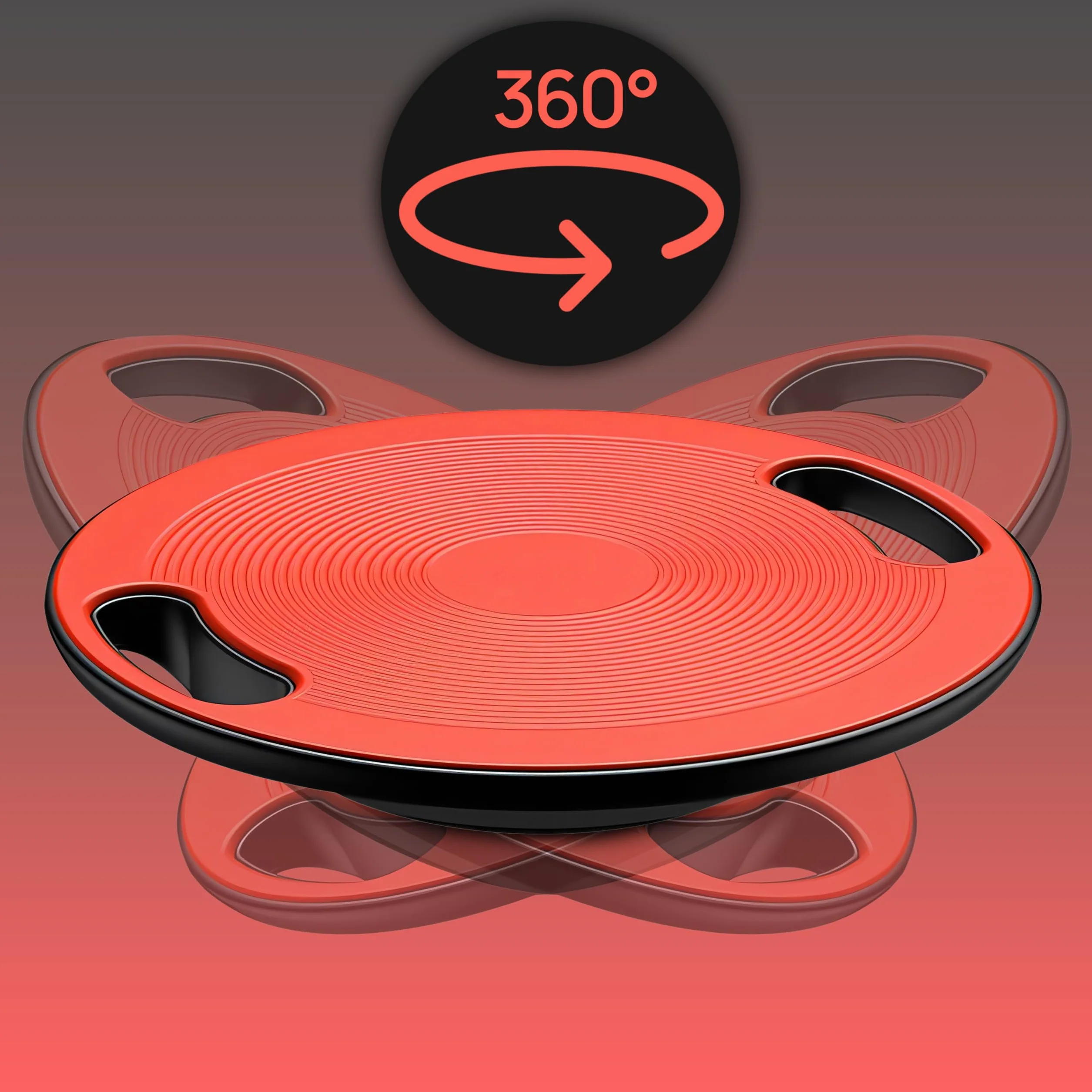 Retoo Deska balansowa z uchwytem Ø 40 cm maks. 150 kg Fitness Balance Pad trening równowagi