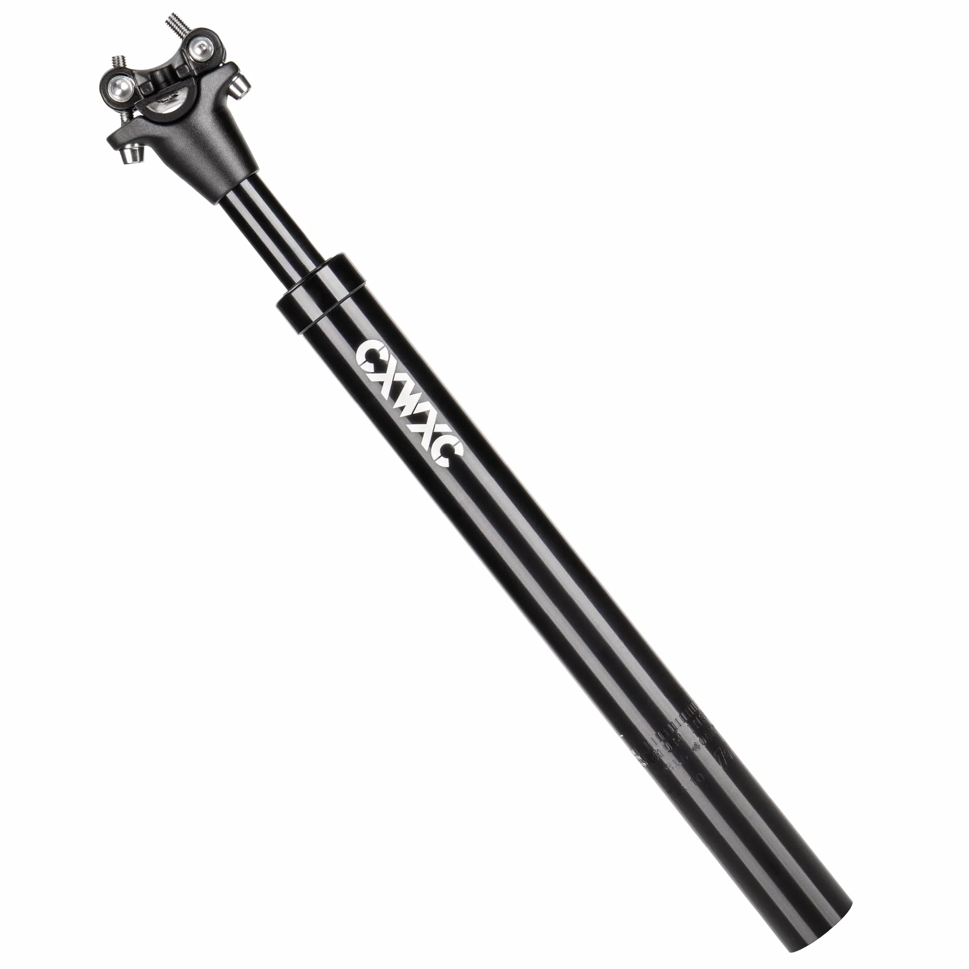 Sztyca podsiodłowa 27,2/30,9/31,6 x 400 mm aluminiowa sprężynowa do rowerów MTB eBike