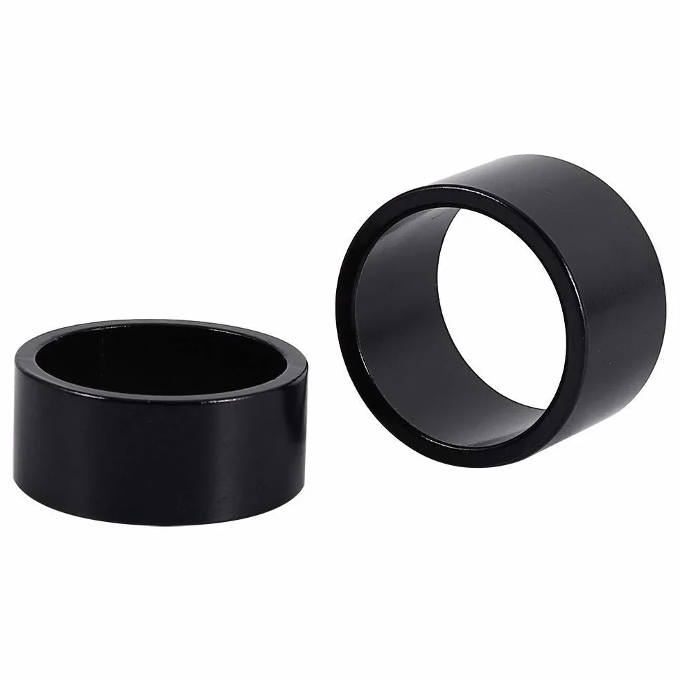 4 szt. Zestaw słuchawkowy do roweru, podkładka do widelca przedniego ze stopu aluminium, 5 mm, 10 mm, 15 mm, 20 mm, do roweru górskiego, szosowego (niebieski)