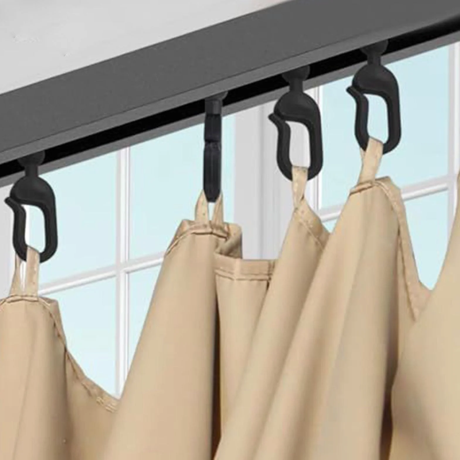 Haczyki do draperii na zewnątrz, wytrzymałe haczyki do draperii, akcesoria do pawilonu, odporny na warunki atmosferyczne, wieszak na podwórko, werandę, do ogrodu