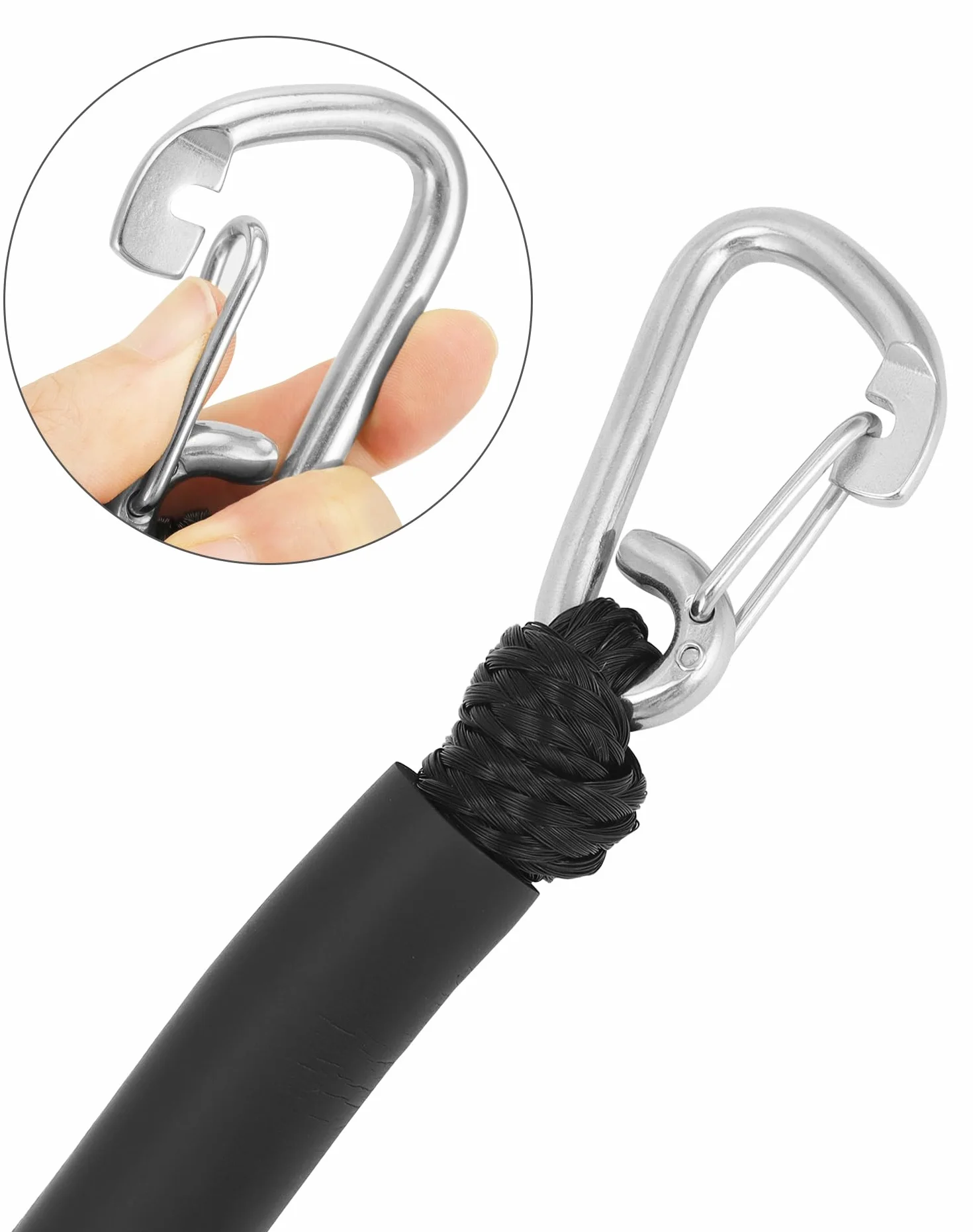Liny łodziowe Ø16mm cumownicza ze stali nierdzewnej 304 122-168 cm 1000 kg
