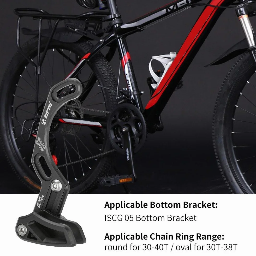 Keenso Prowadnica łańcucha rowerowego ultralekka ISCG 05 akcesoria rowerowe