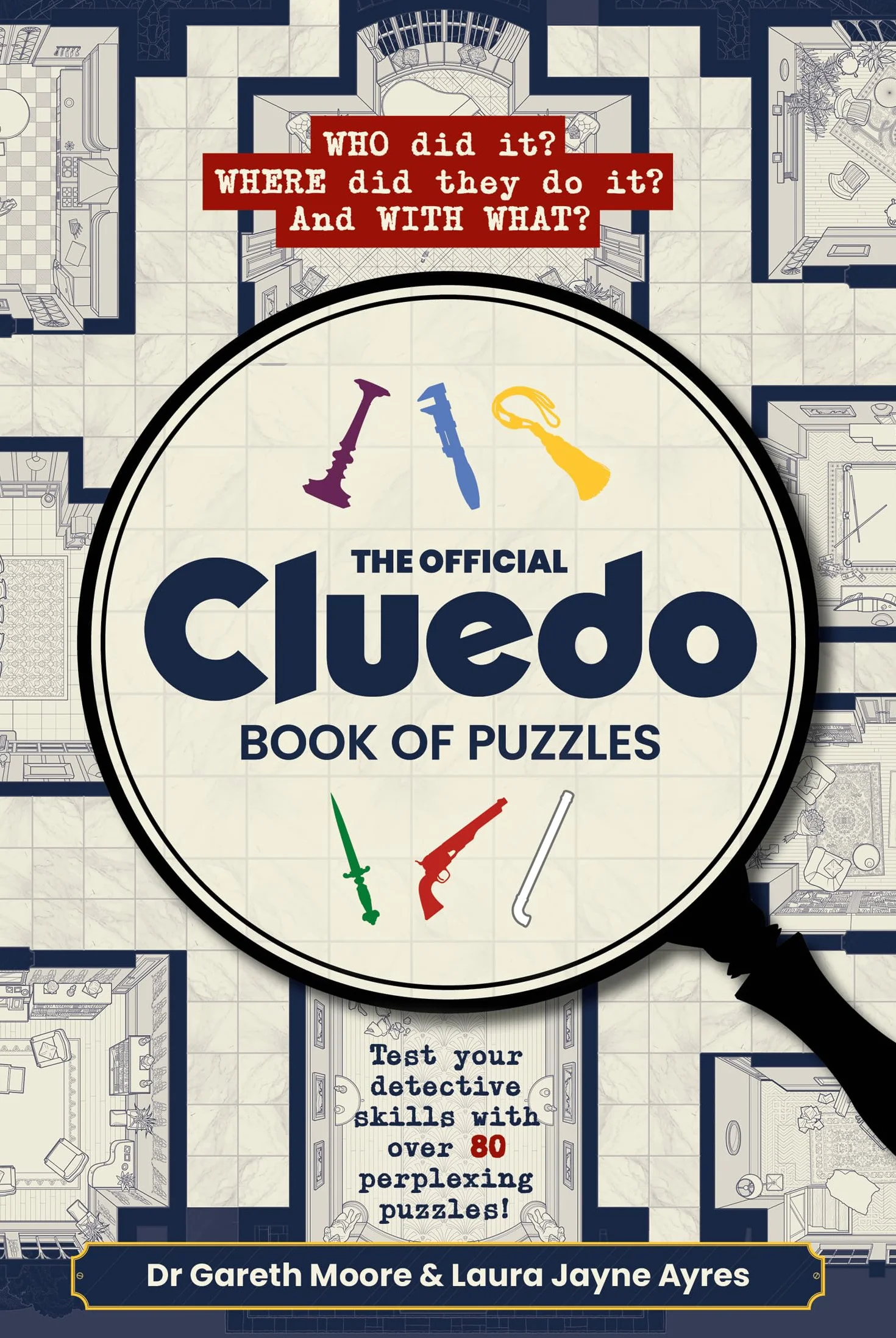 Cluedo Book of Puzzles: The official gift book for fans of the classic, iconic murder mystery game!