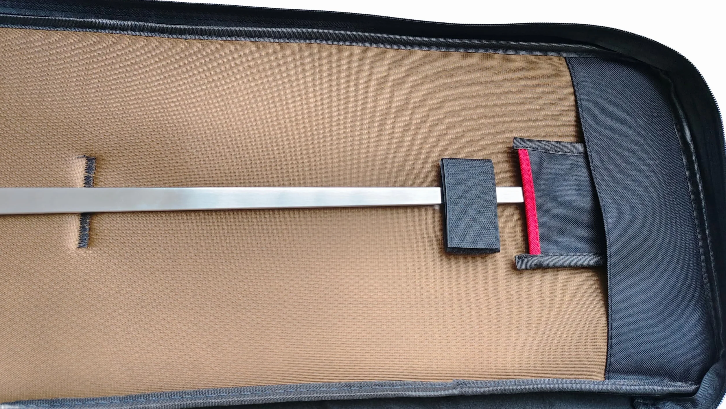 LEONARK HEMA Bag 142 cm – plecak ochronny z podwójnym uchwytem, tkanina Oxford 1680D, mieści 2 miecze, kieszeń na akcesoria, przezroczysta kieszeń na karty, czarna