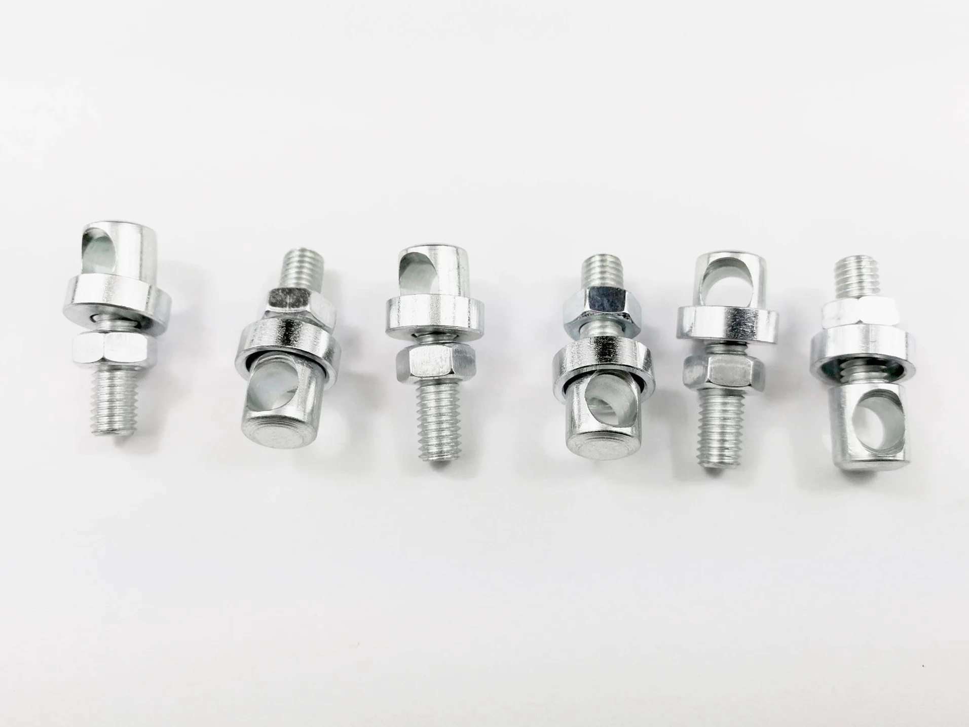 6X Błotnik do roweru Wspornik ŚRUBOWÓŁ 5 x 12 mm x 5,3 mm
