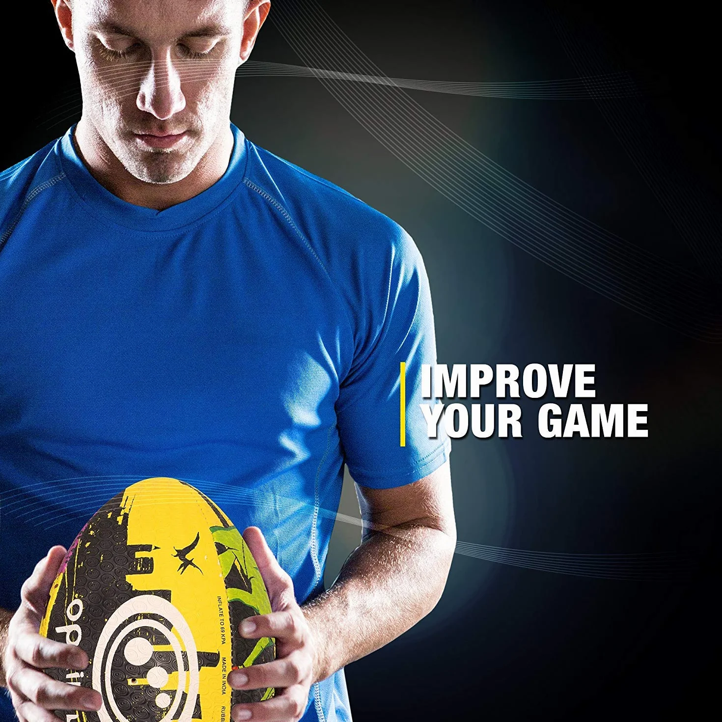 OPTIMUM Dino City Rugby Ball Midi