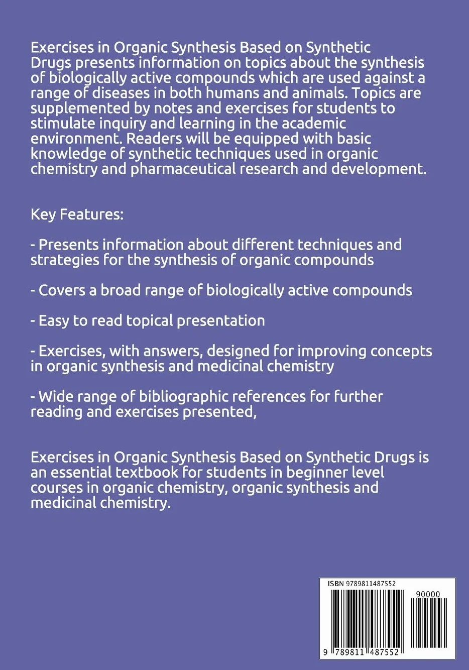 Exercises in Organic Synthesis Based on Synthetic Drugs