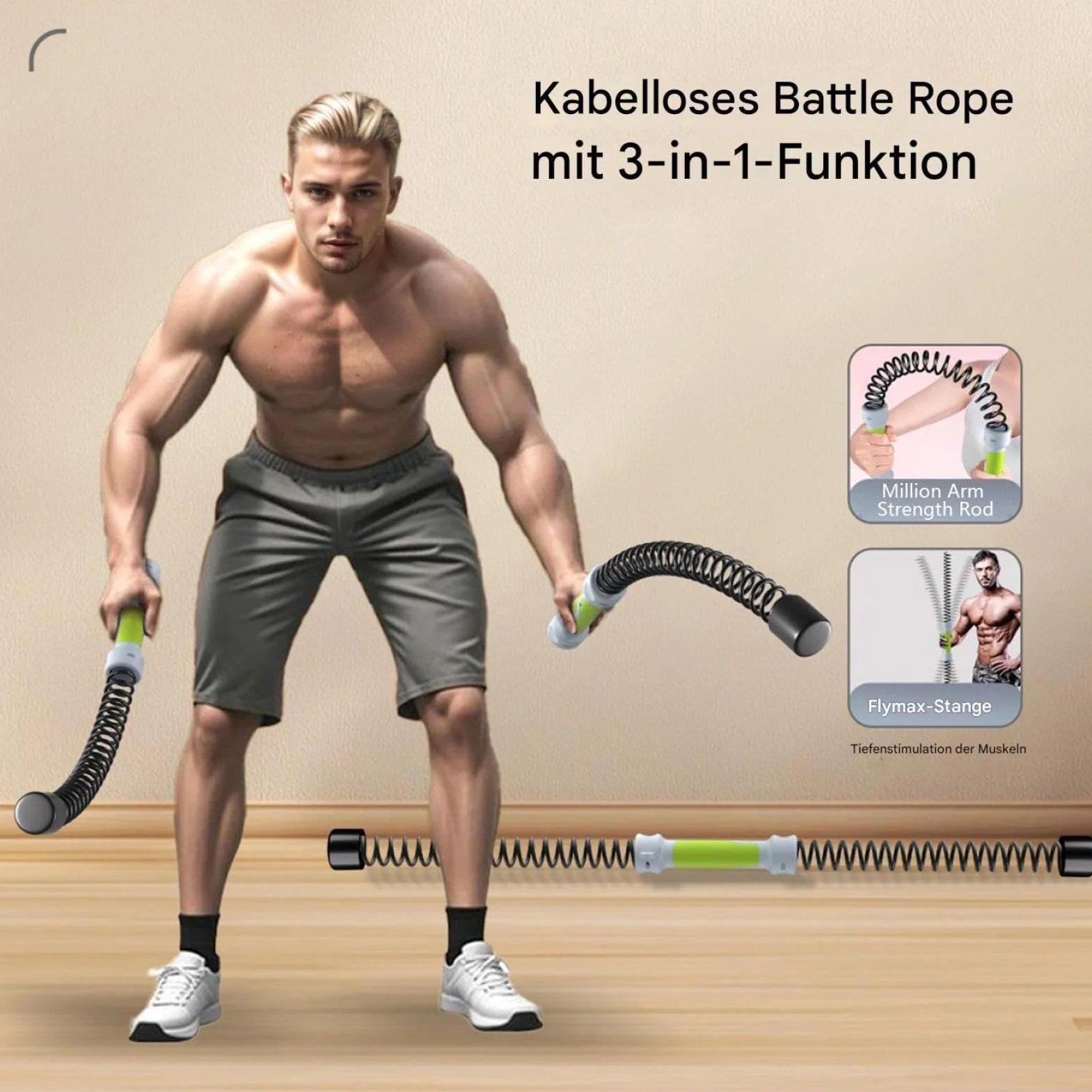 Lina treningowa 2. generacji cicha do domowej siłowni fitness