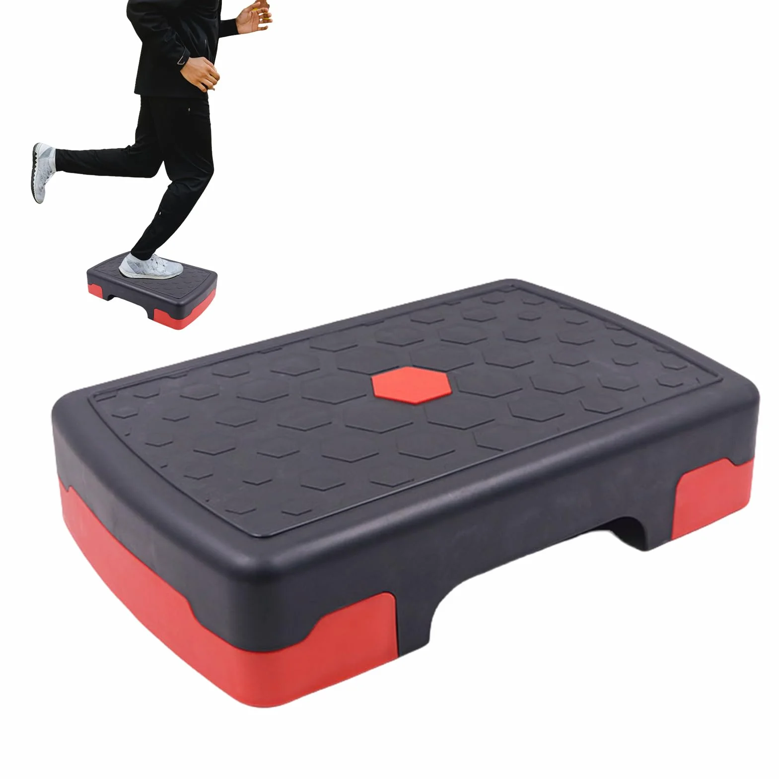 Step Workout | Domowy Stepper Fitness - Antypoślizgowy Steper Modelujący Sylwetkę Do Domowej Rutyny Dla Entuzjastów Siłowni Mieszkańców Mieszkań Instruktorów Nastolatków