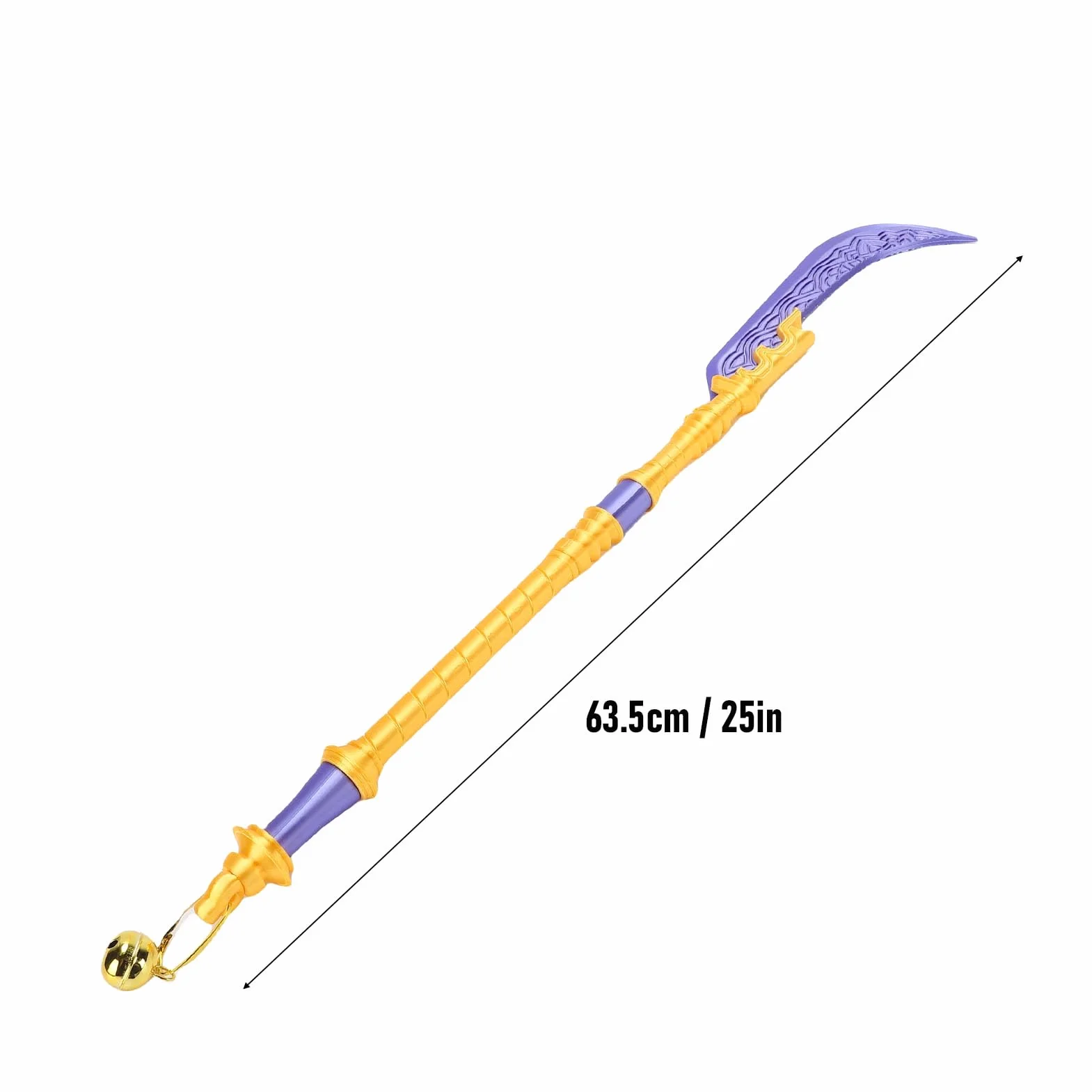 Naroote 25-calowy, Drukowany w 3D Miecz Cosplayowy, Dodatek Fantasy Anime, Kolekcjonerski z żywymi Kolorami, Replika Kostiumu Konwentowego