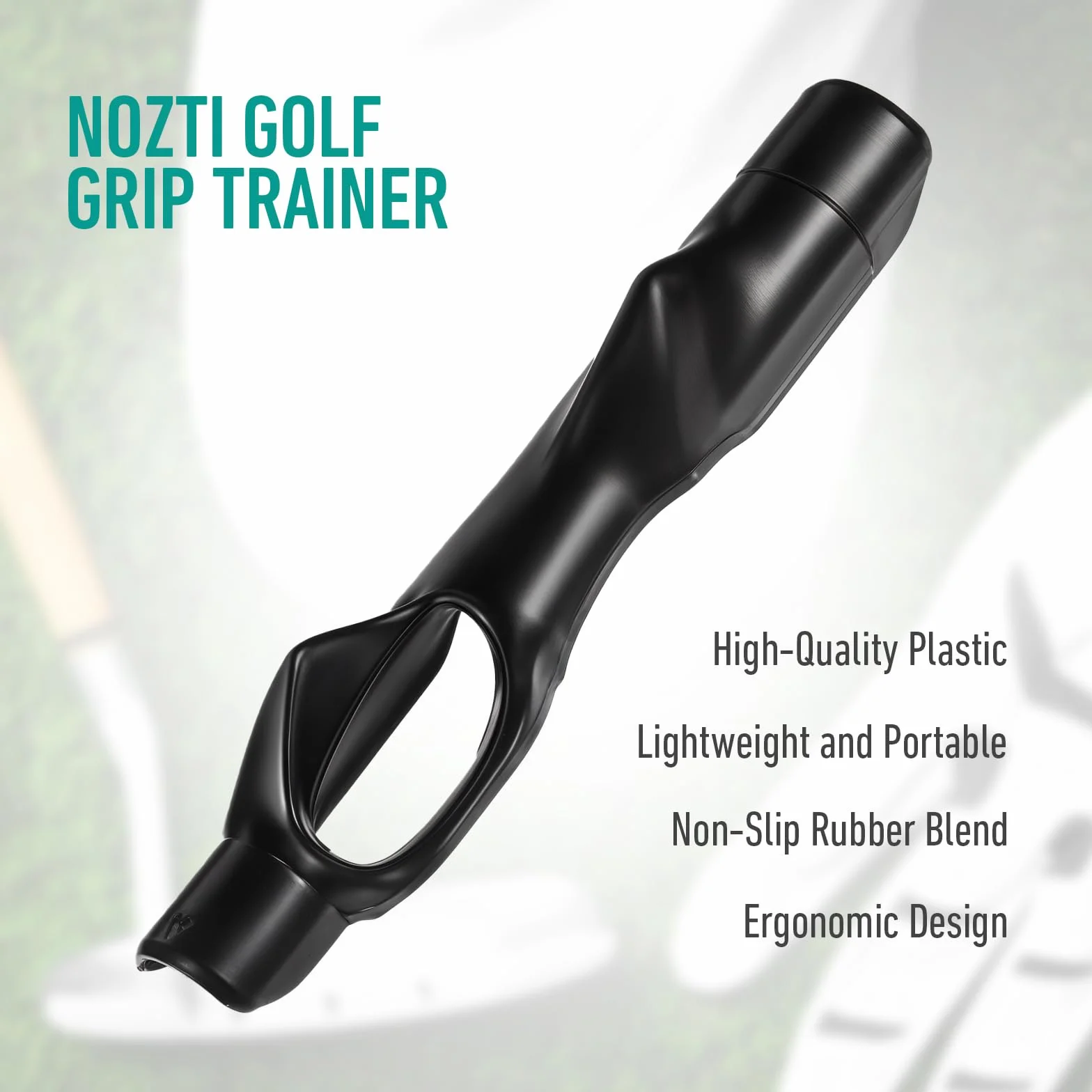 Trener chwytu golfowego, 15 cm pomoc treningowa do gry w golfa praworęczny trener huśtawki golfowej narzędzie do ćwiczeń golfa do ćwiczenia prawidłowej pozycji ręki dla początkujących