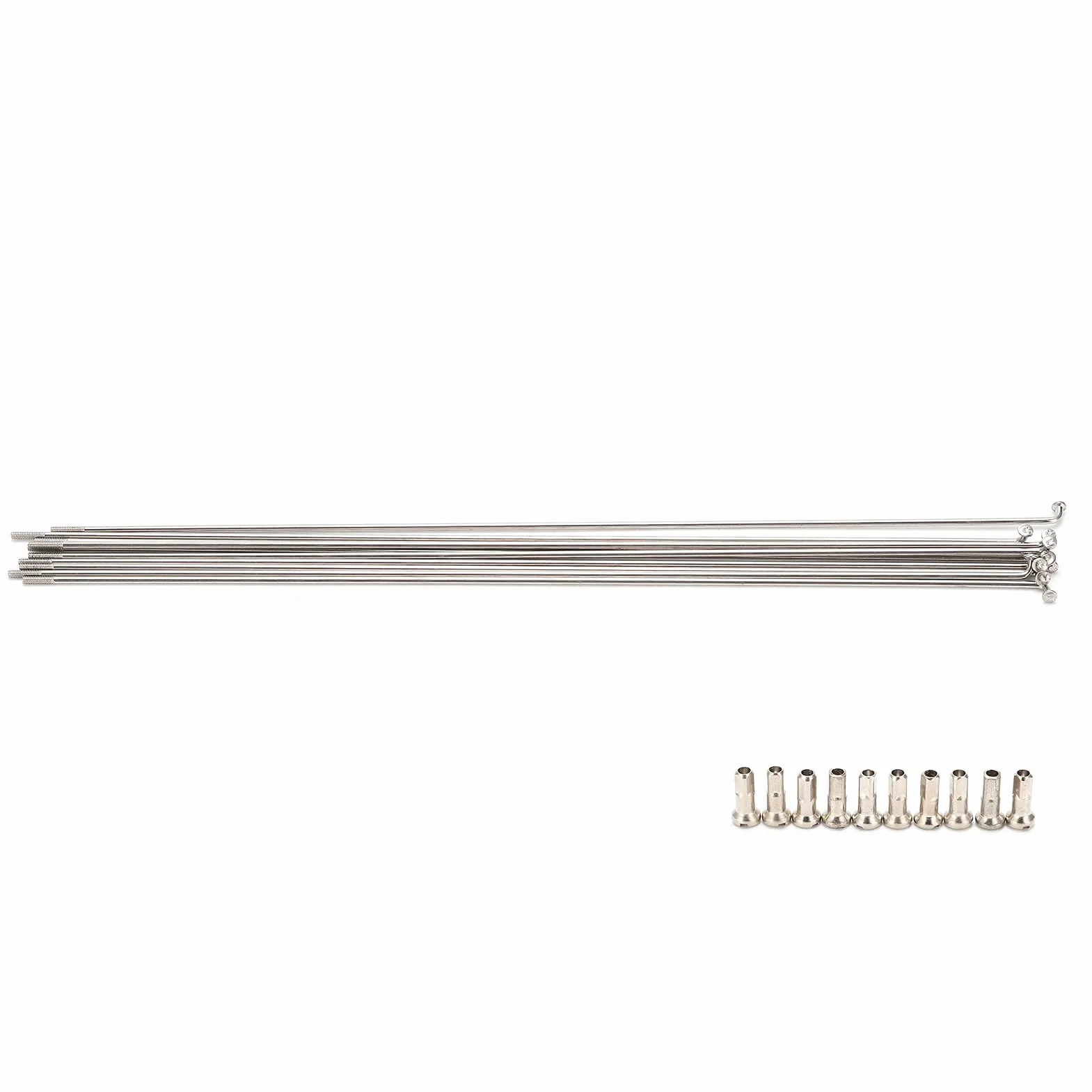 Szprychy Rowerowe ze Stali Nierdzewnej 14G 220mm-270mm Zestaw