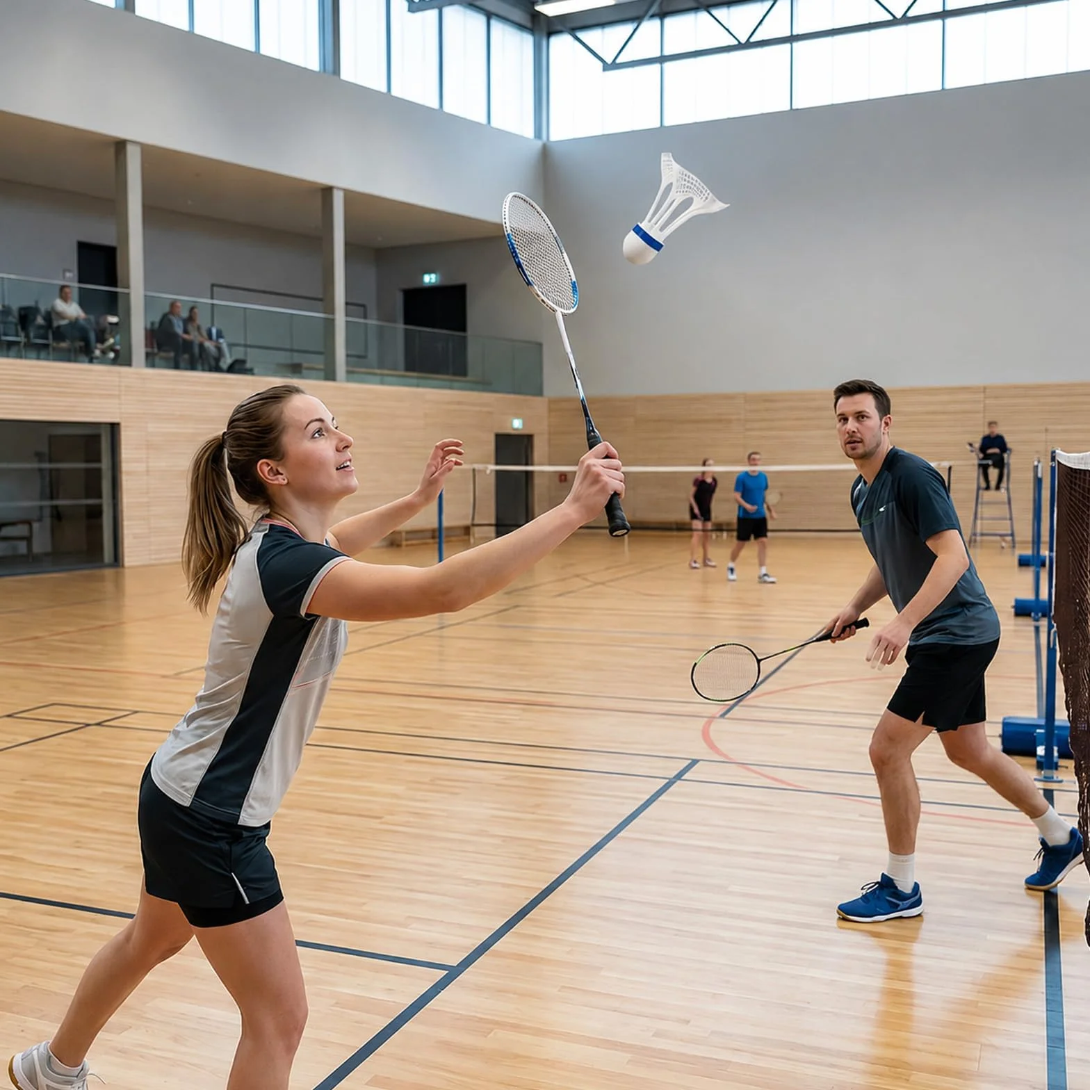 Lotki odporne na wiatr 10 sztuk żółto-białe do treningu sportowego
