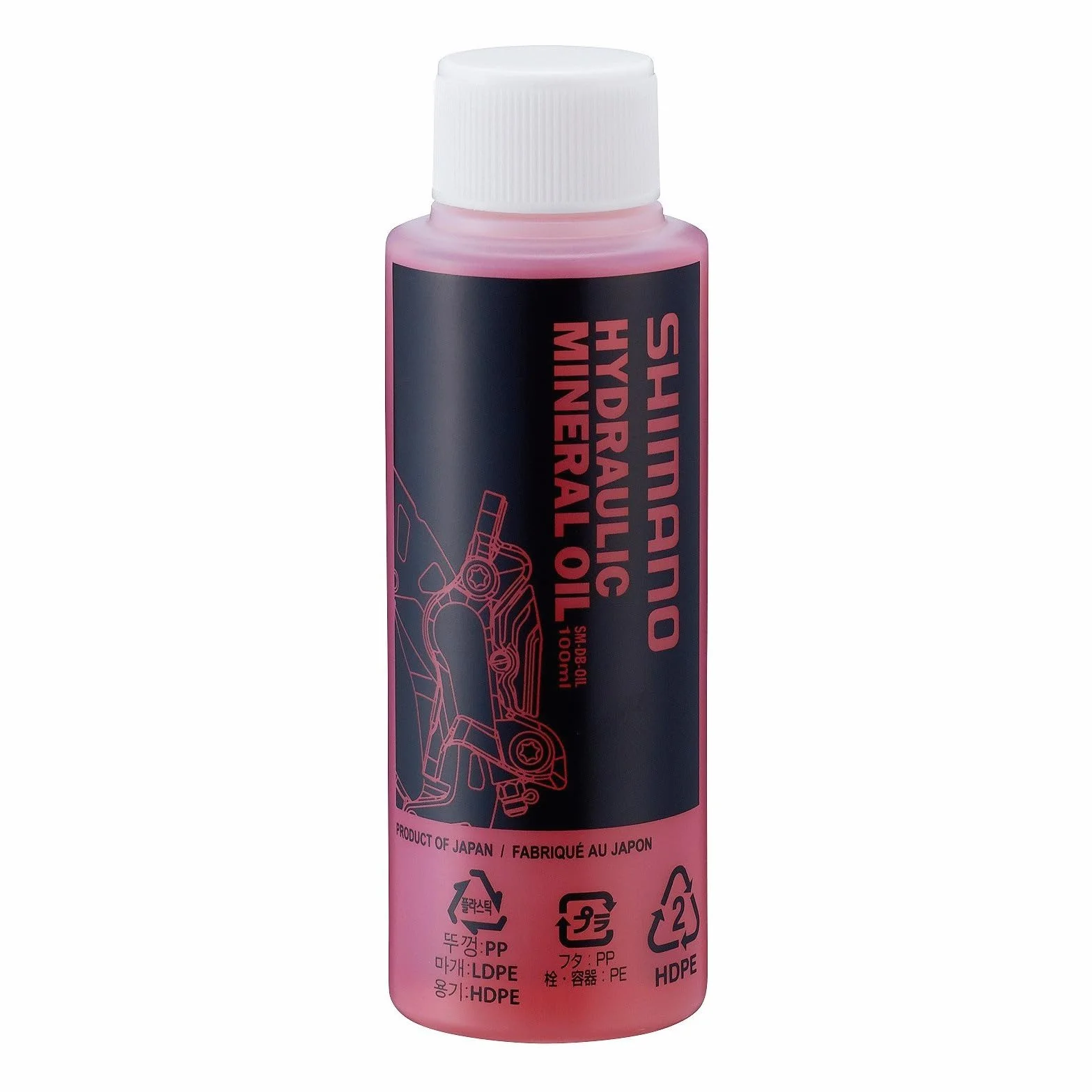 Olio minerale idraulico Shimano per freni a disco 100ml