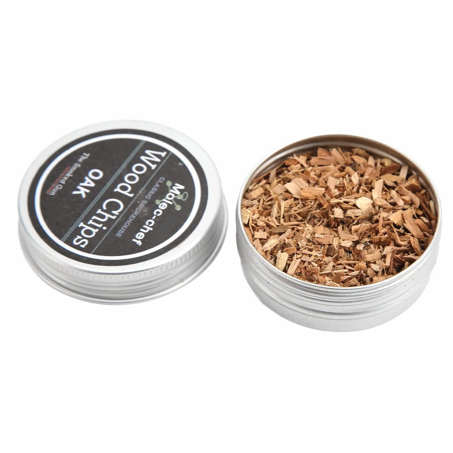 Cocoarm Naturalne chipsy wędzarnicze, zestaw 8 sztuk, 8 różnych smaków, do wędzenia napojów do koktajli, wina, whisky